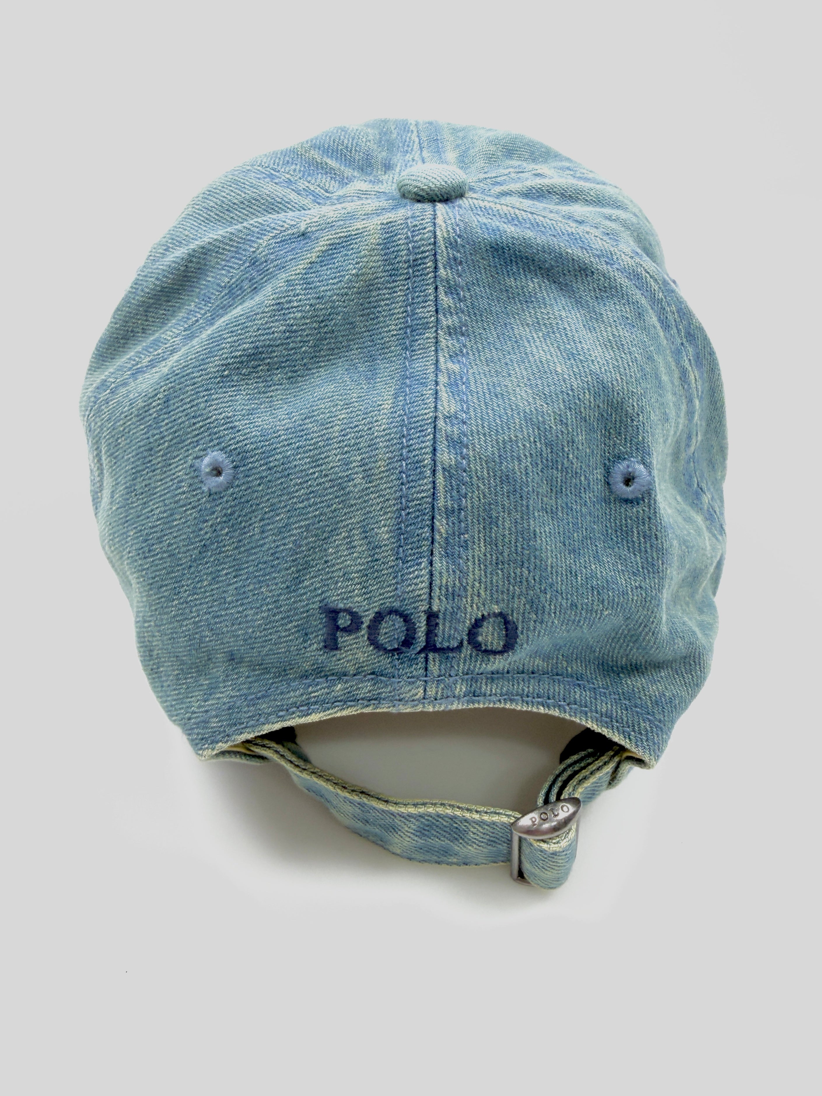 Polo Ralph Lauren Indigo Denim Dyed Hat - Flashy Deals Store