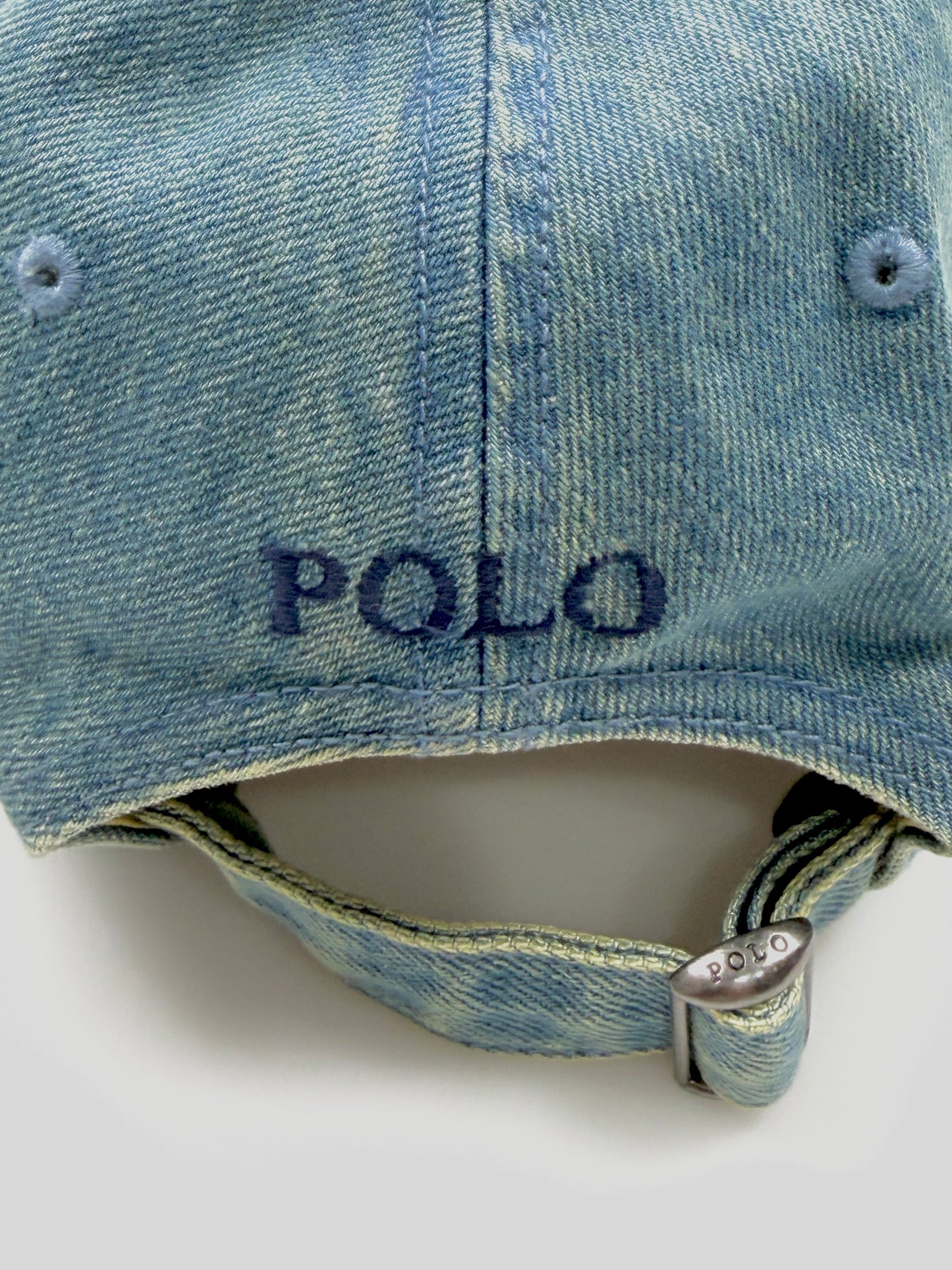 Polo Ralph Lauren Indigo Denim Dyed Hat - Flashy Deals Store