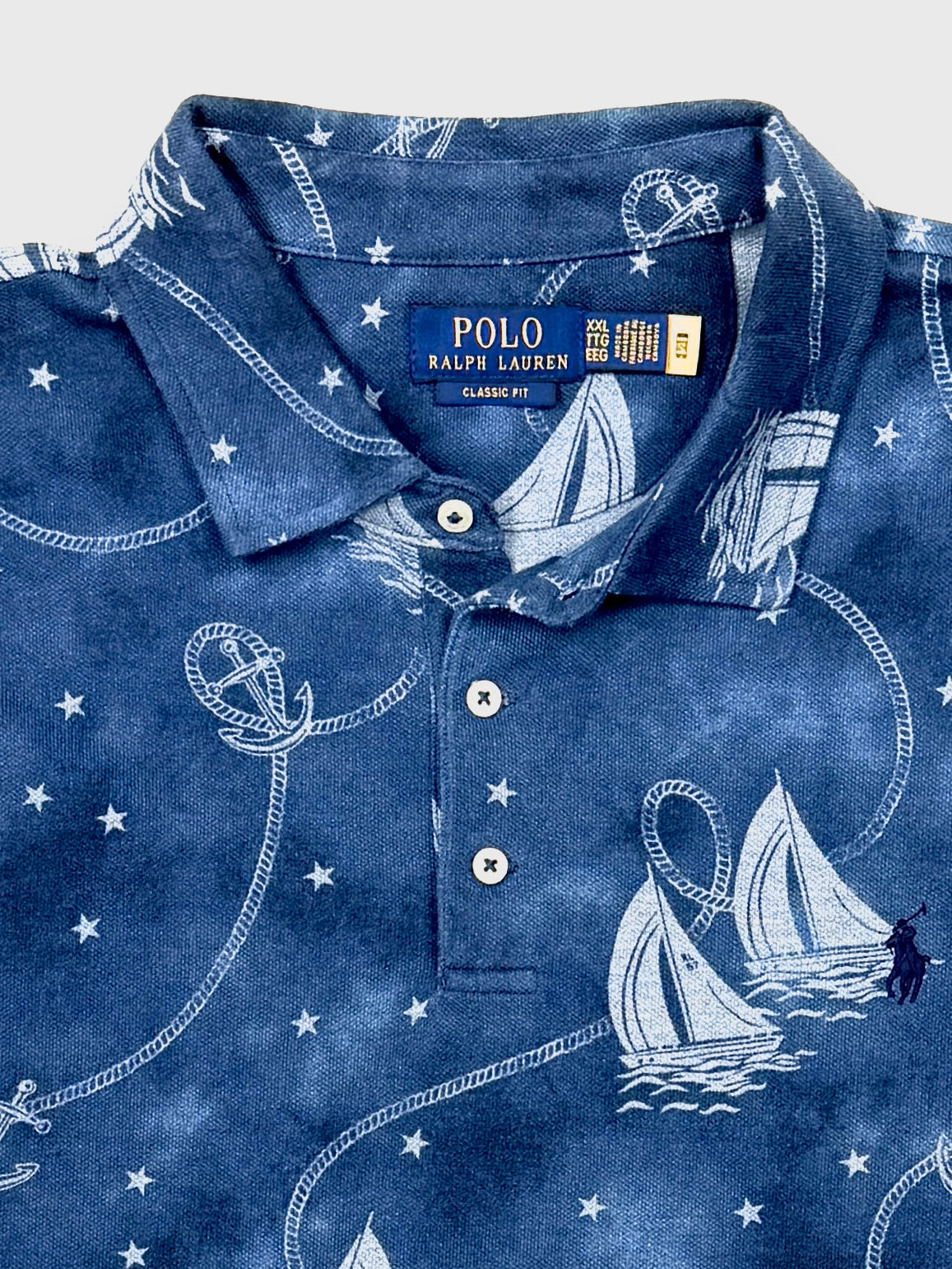 Polo Ralph Lauren Yarn Dyed Mesh Polo Sailing Shirt - Flashy Deals Store