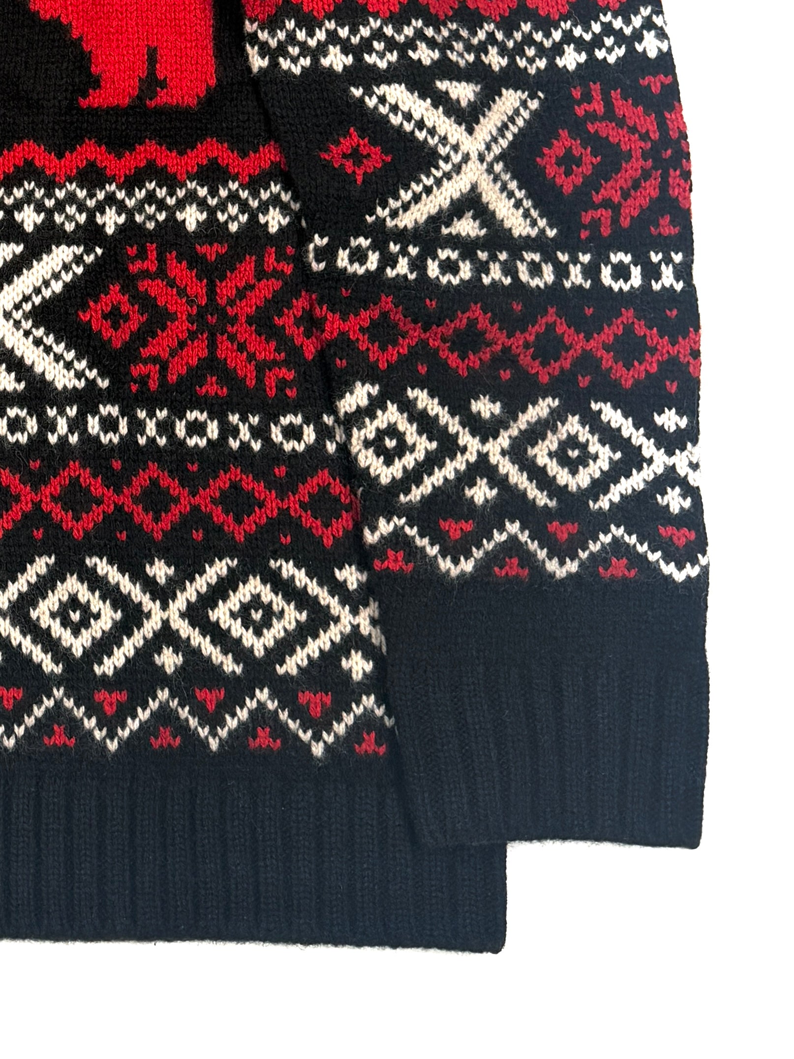 Polo Ralph Lauren Polar Bear Fair Isle Wool Sweater - Flashy Deals Store