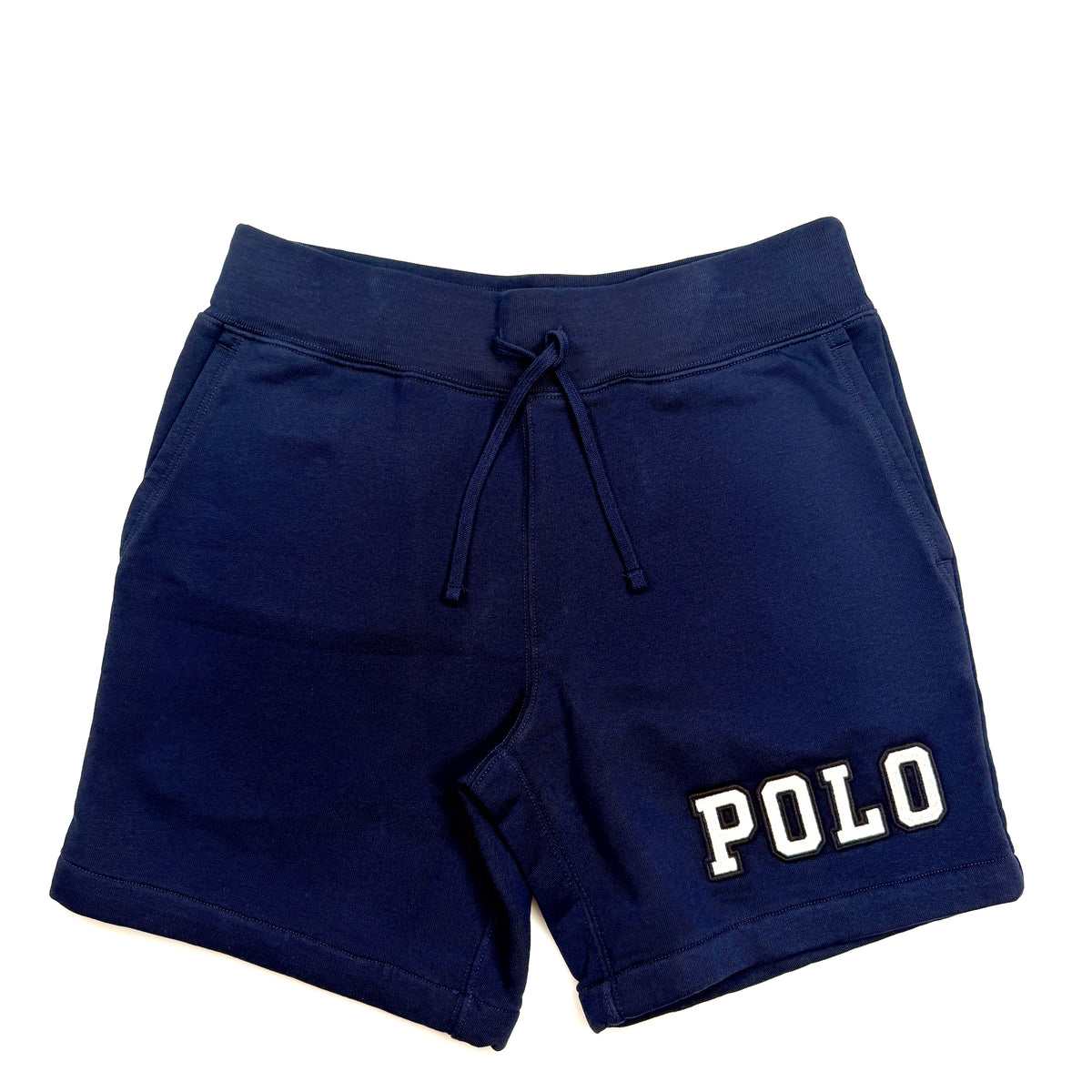 Polo Ralph Lauren 7.5-Inch POLO Vintage Logo Spellout Fleece Shorts