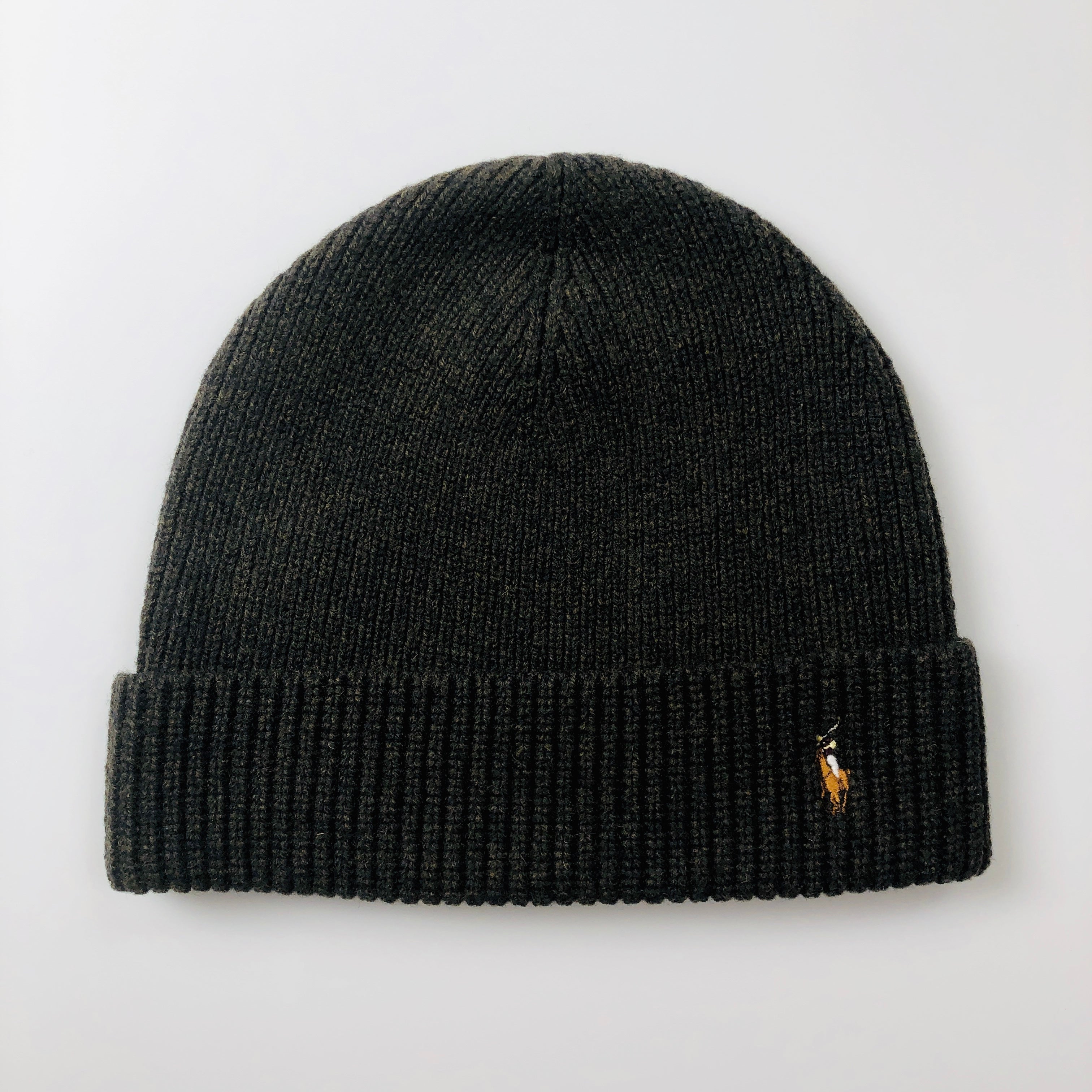 Polo Ralph Lauren Vintage 100% Merino Lambswool Beanie Hat