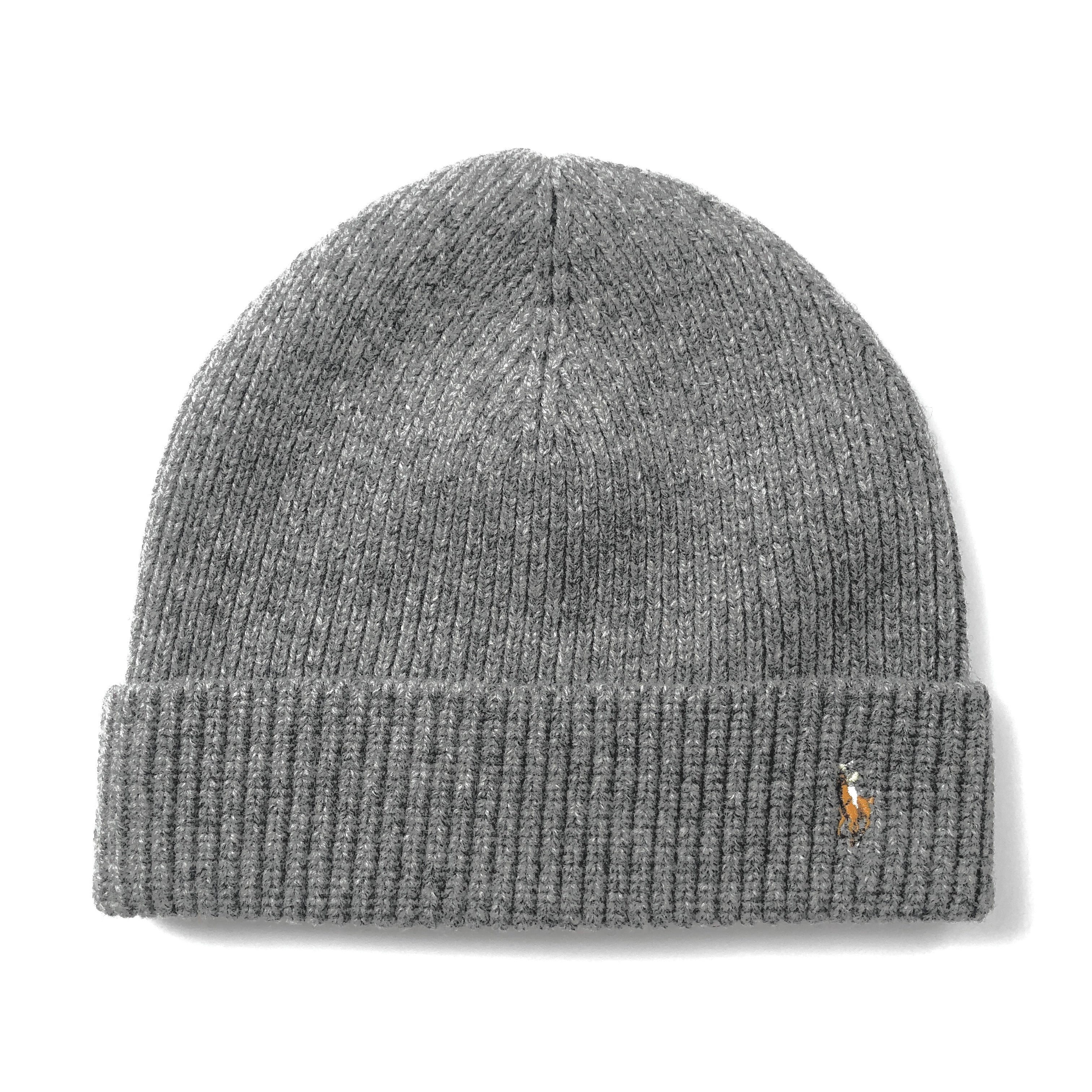 Polo Ralph Lauren Vintage 100% Merino Lambswool Beanie Hat