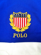 2XL Polo Ralph Lauren Classic Fit Shield Rugby Royal Multi Mesh Polo Shirt - Flashy Deals Store