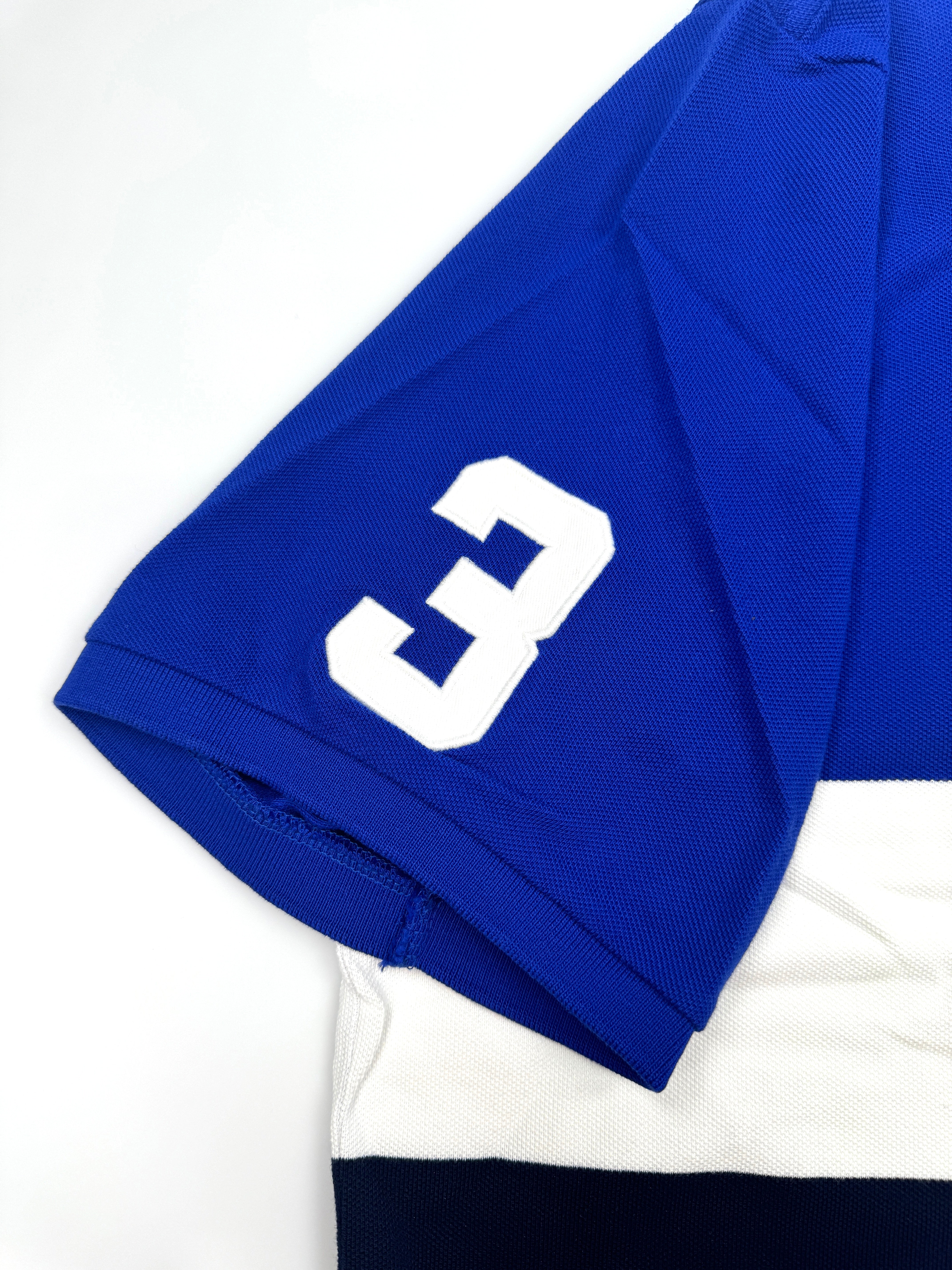 2XL Polo Ralph Lauren Classic Fit Shield Rugby Royal Multi Mesh Polo Shirt - Flashy Deals Store