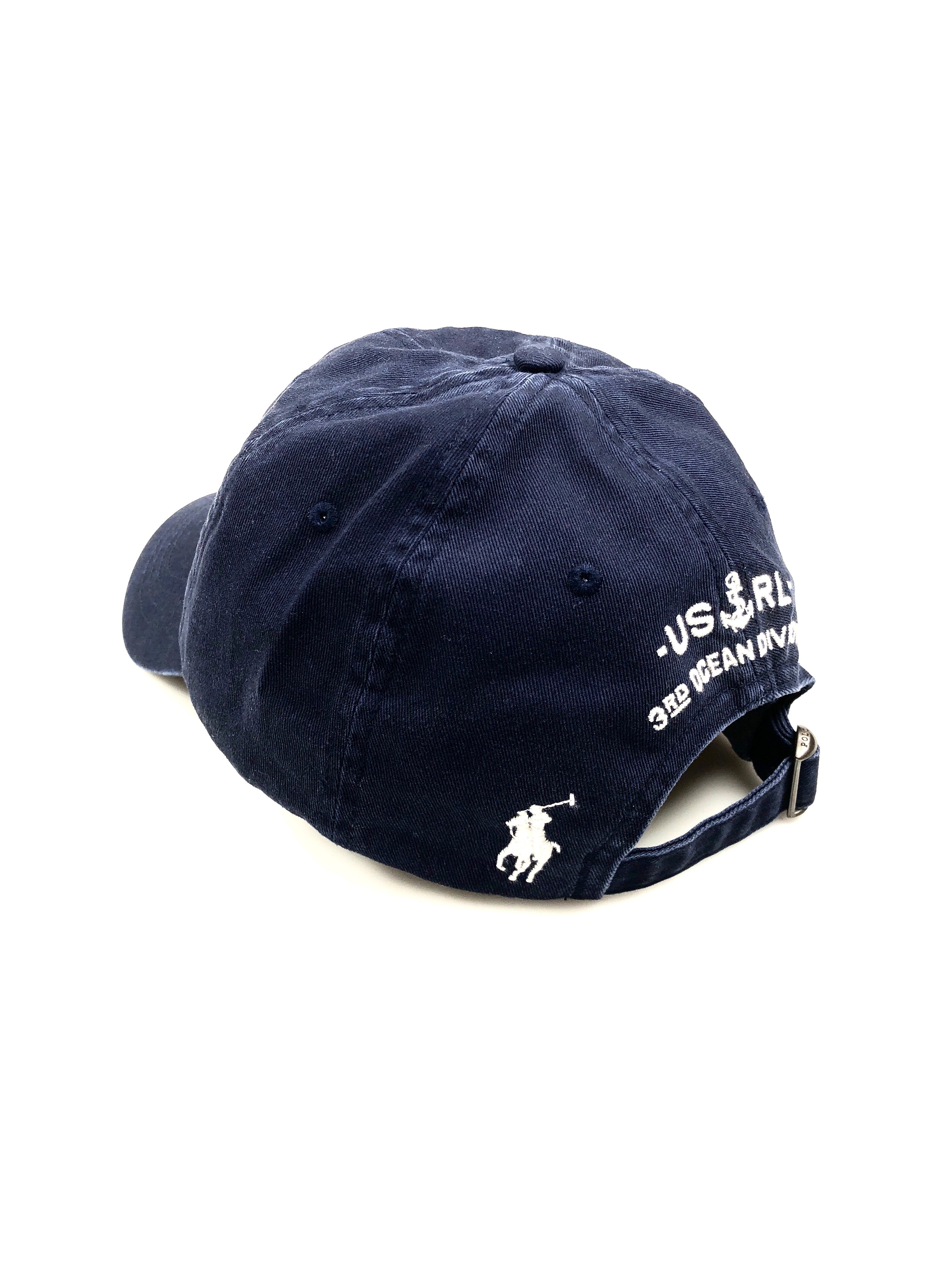 Polo Ralph Lauren USRL Rescue Patrol Naval Base Nautical Twill Hat - Flashy Deals Store