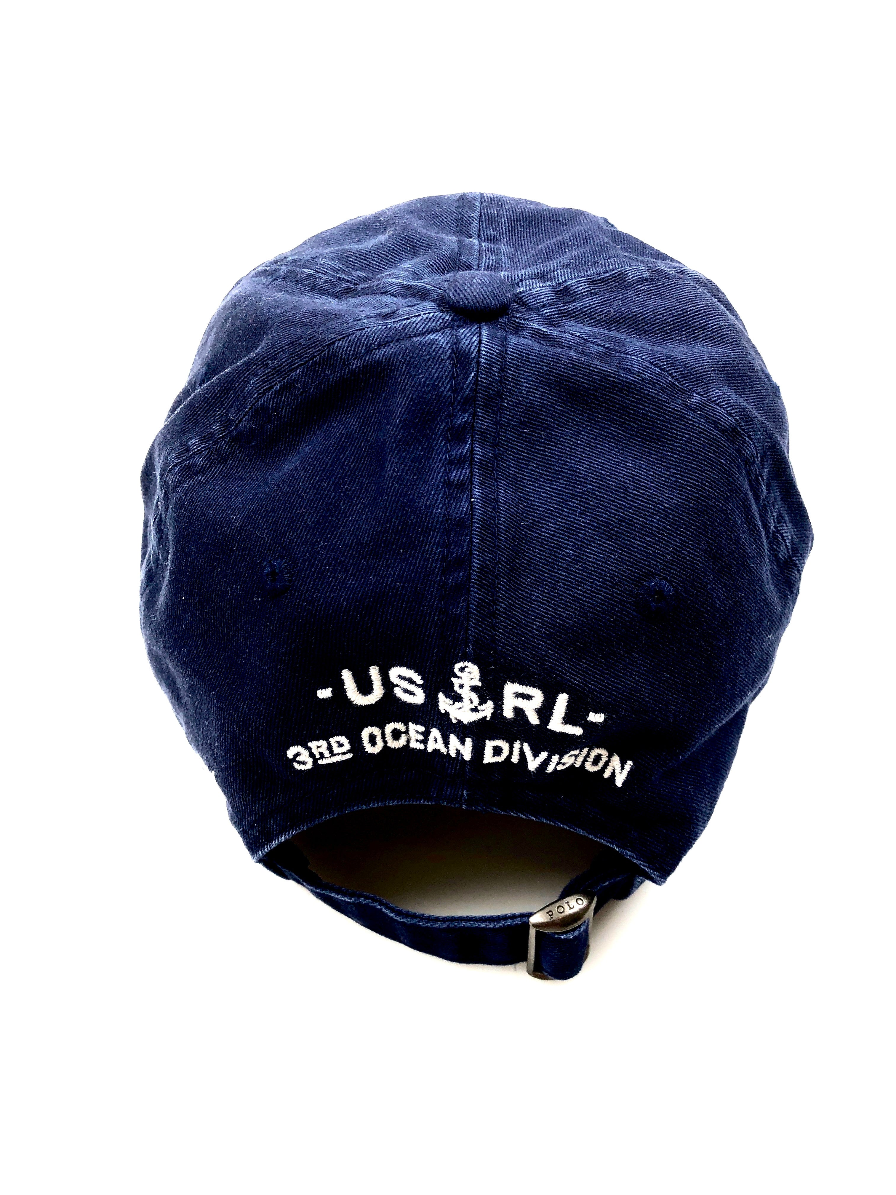 Polo Ralph Lauren USRL Rescue Patrol Naval Base Nautical Twill Hat - Flashy Deals Store