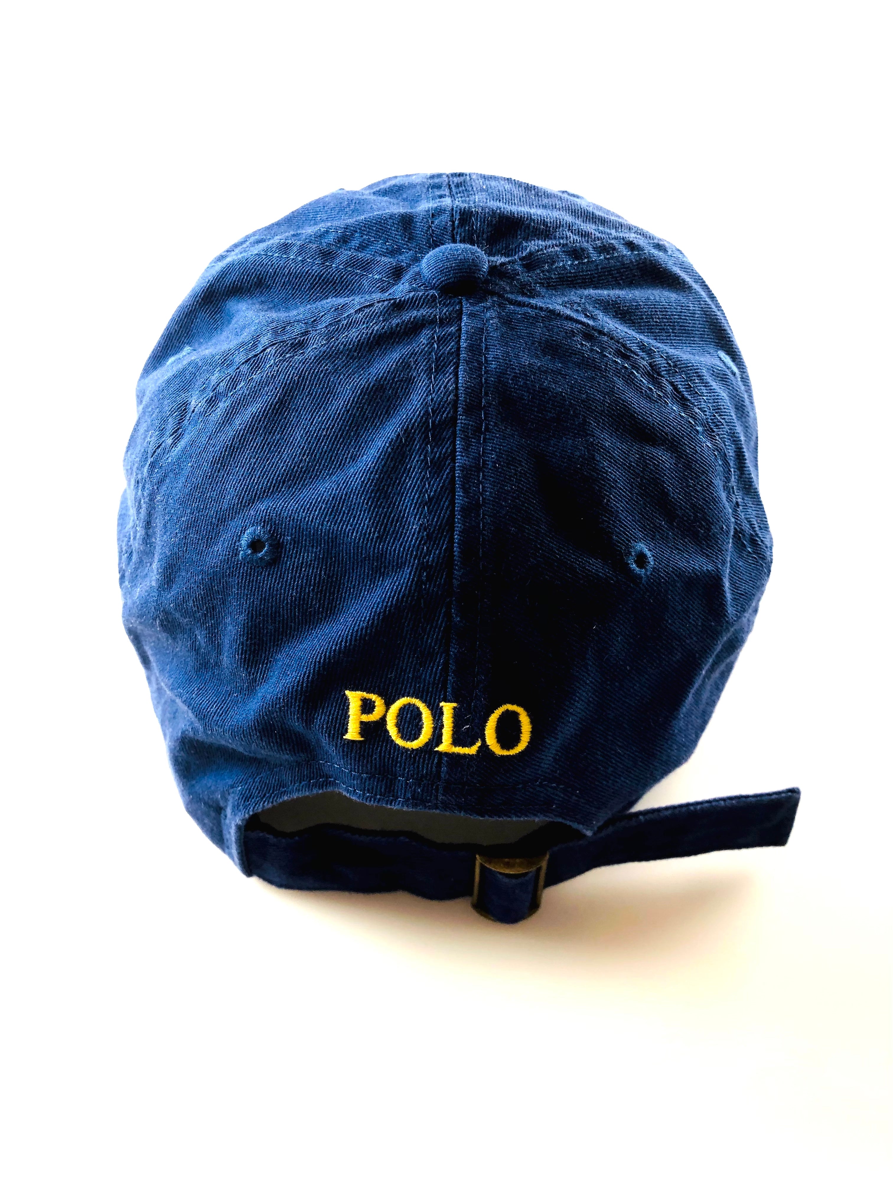 POLO RALPH LAUREN M CLASSICS 2 YELLOW PONY NAVY HAT - Flashy Deals Store