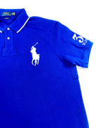 POLO RALPH LAUREN RLPC CUSTOM FIT PRL NAVY RUGBY MESH POLO SHIRT - Flashy Deals Store