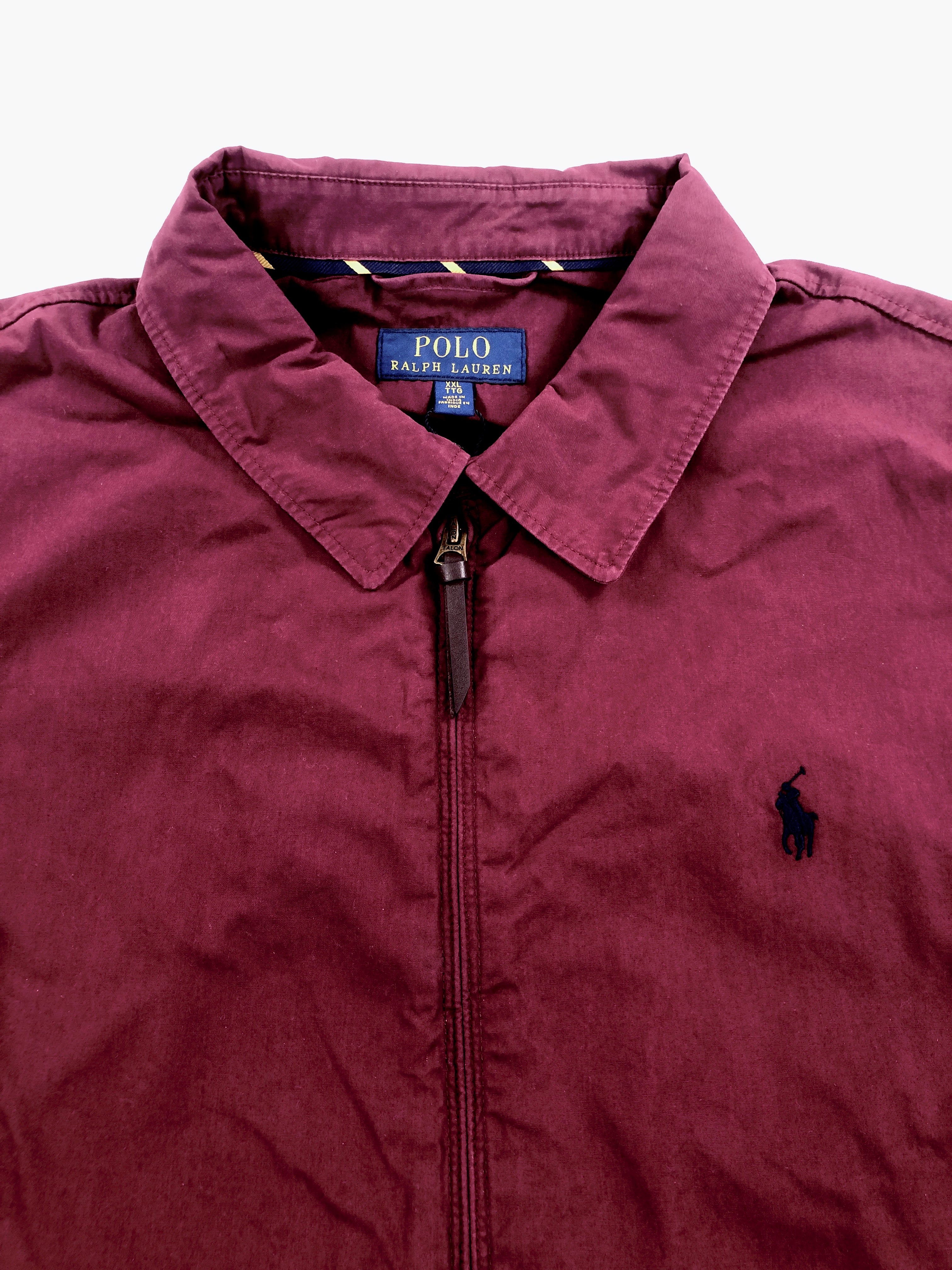 Polo Ralph Lauren Classic Wine Bayport Windbreaker Jacket - Flashy Deals Store