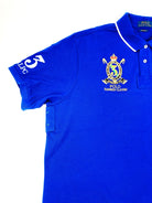 POLO RALPH LAUREN RLPC CUSTOM FIT PRL NAVY RUGBY MESH POLO SHIRT - Flashy Deals Store