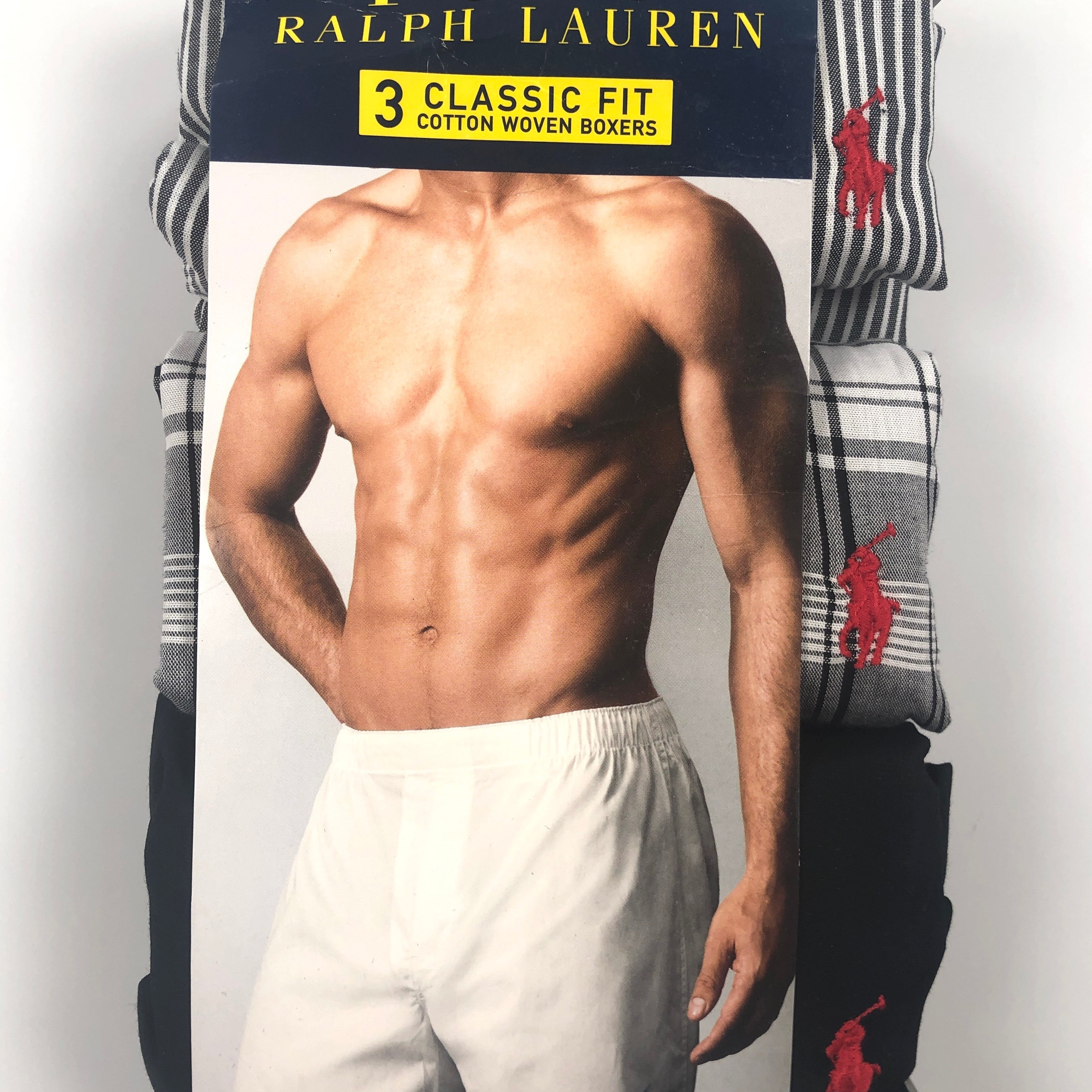 Polo Ralph Lauren 3 Pack Classic Fit Woven Boxers