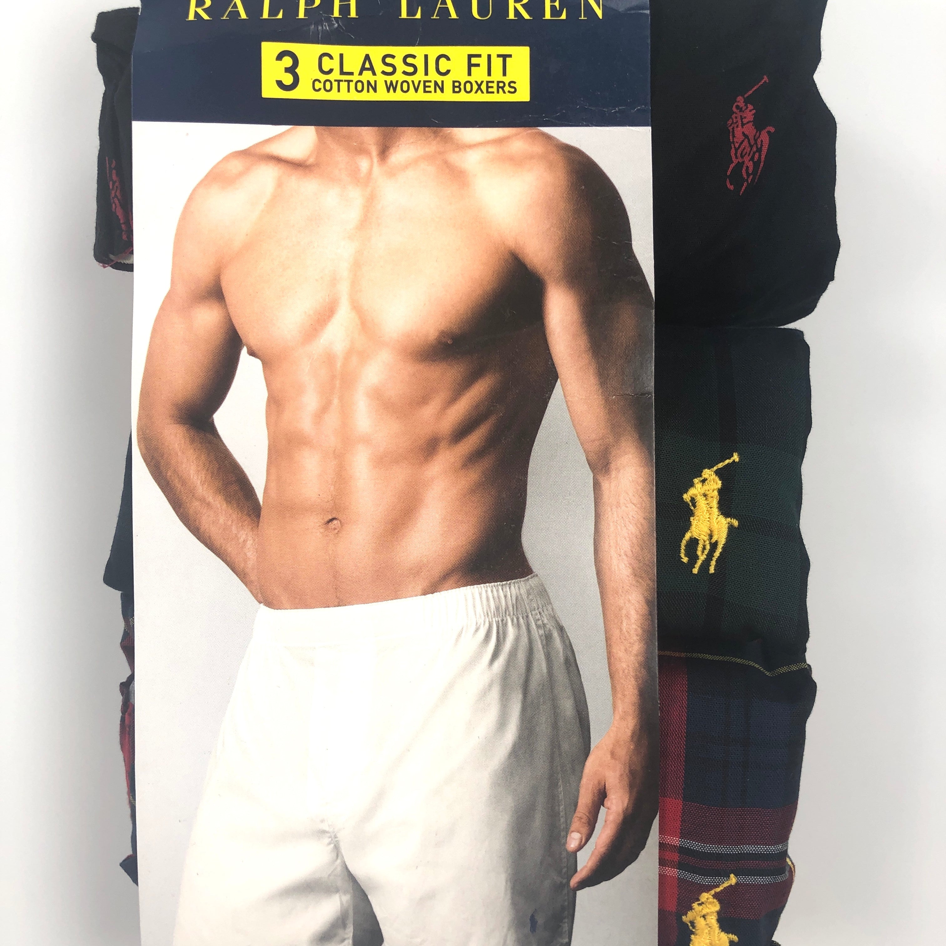 Polo Ralph Lauren 3 Pack Classic Fit Woven Boxers
