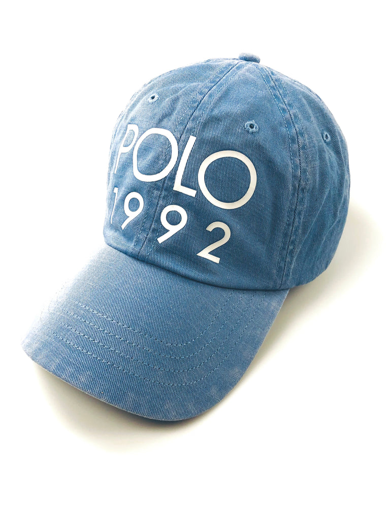 POLO RALPH LAUREN ISLE BLUE POLO 1992 HAT - Flashy Deals Store
