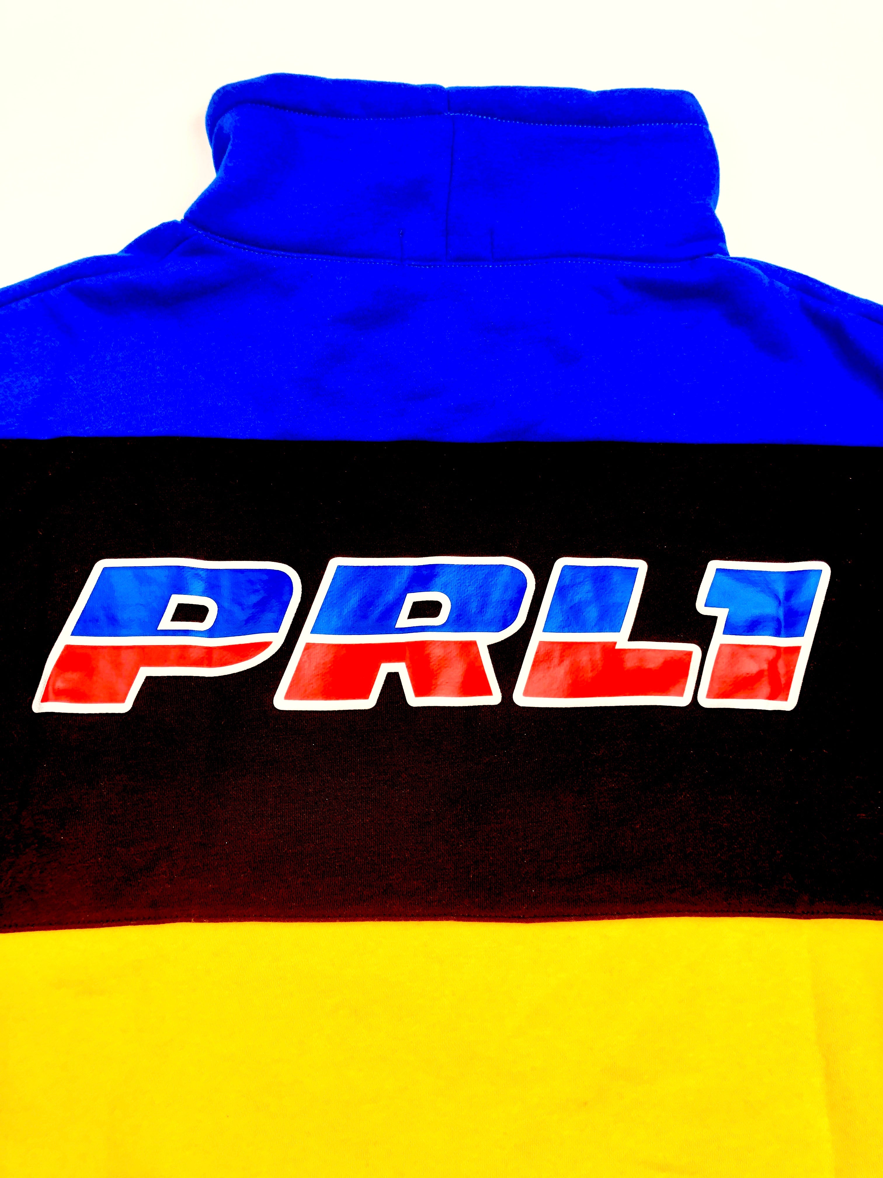 POLO RALPH LAUREN 92 RL POLO RACING COLORBLOCKED FUNNELNECK SWEATSHIRT - Flashy Deals Store