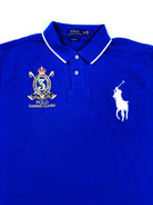 POLO RALPH LAUREN RLPC CUSTOM FIT PRL NAVY RUGBY MESH POLO SHIRT - Flashy Deals Store