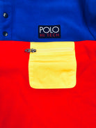 POLO RALPH LAUREN HI TECH P-93 RLPC67 COLORBLOCKED FLEECE PULLOVER SWEATSHIRT - Flashy Deals Store