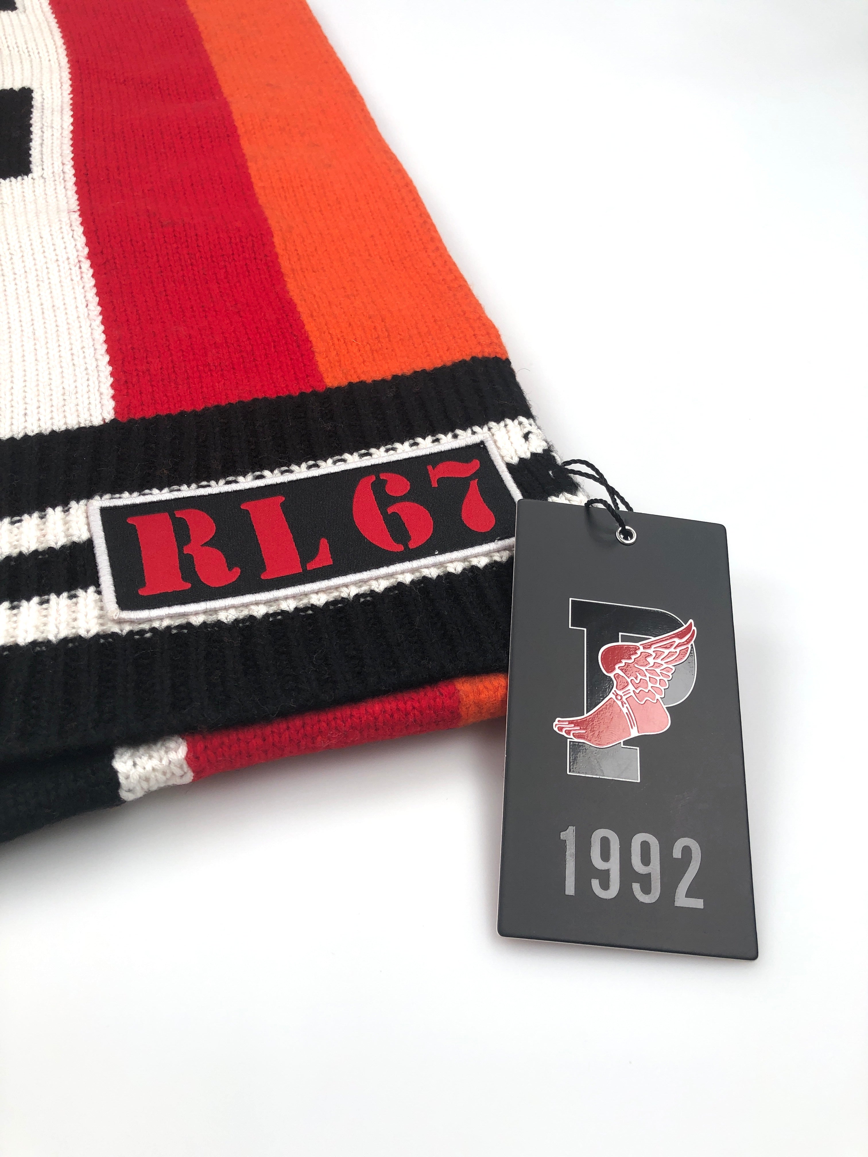 Polo Ralph Lauren Stadium Pwing Wool-Blend Scarf - Flashy Deals Store