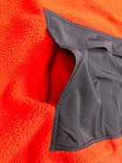 POLO RALPH LAUREN RED HI TECH FLEECE HOODY FRONT POCKET HYBRID SWEATSHIRT - Flashy Deals Store
