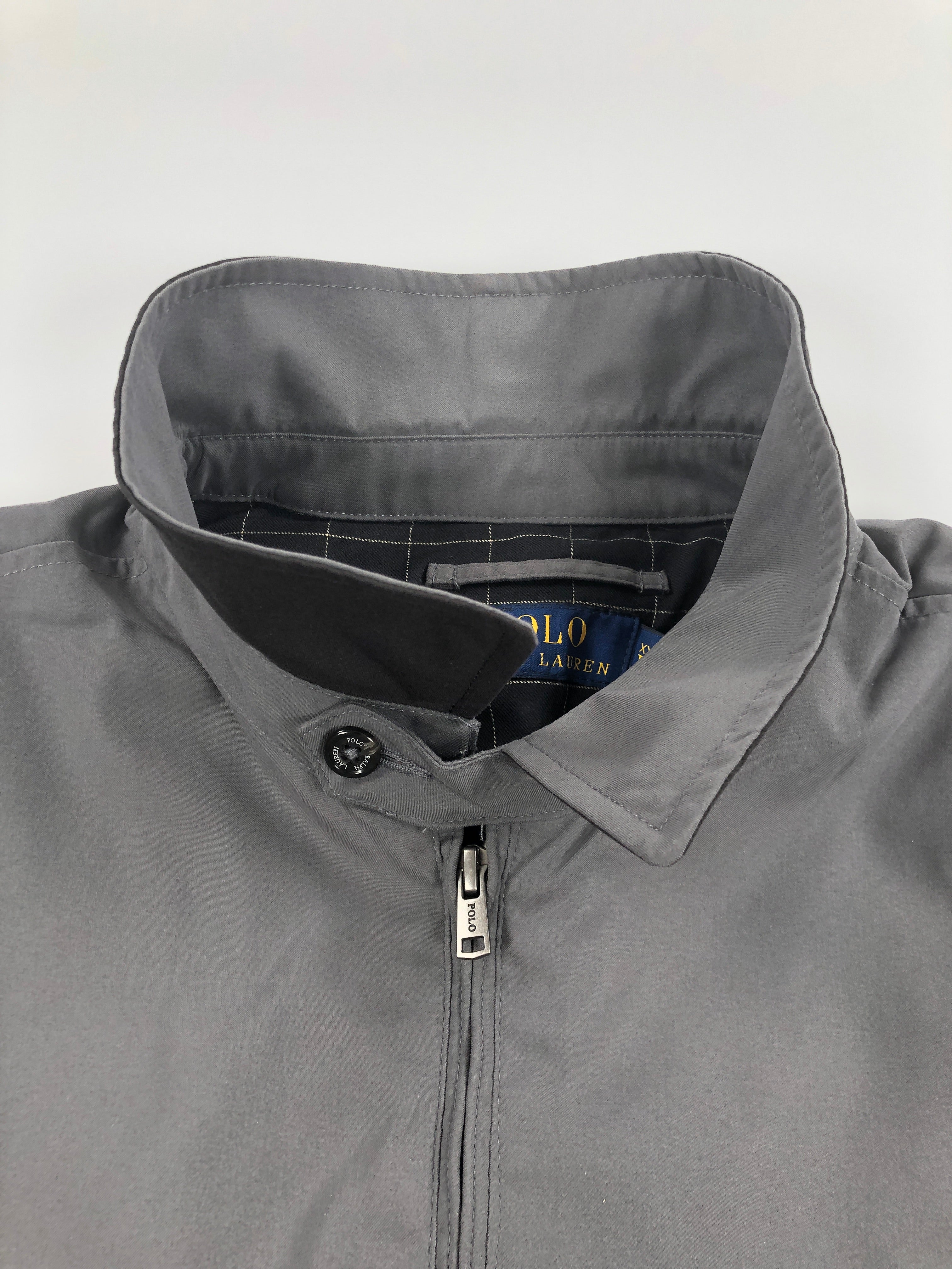 2XL Polo Ralph Lauren Gray Lightweight Windbreaker Jacket - Flashy Deals Store