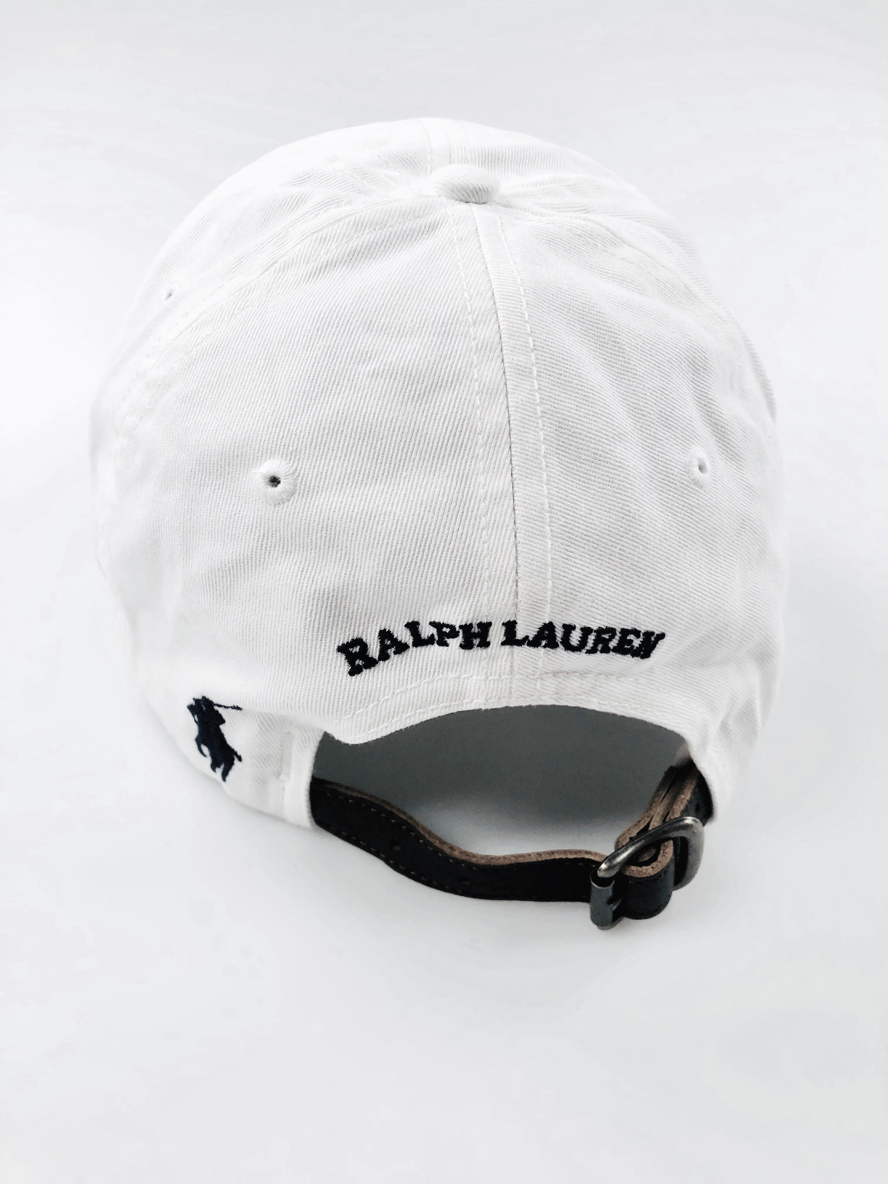 POLO RALPH LAUREN WHITE POLO 1992 HAT - Flashy Deals Store