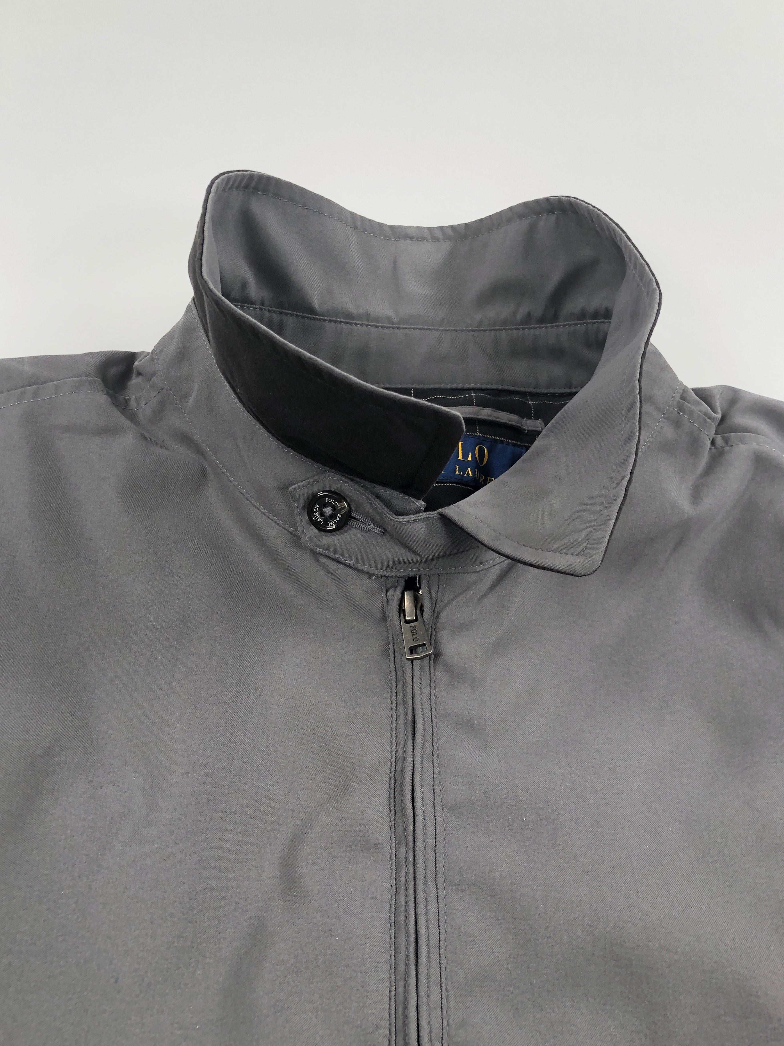 2XL Polo Ralph Lauren Gray Lightweight Windbreaker Jacket - Flashy Deals Store