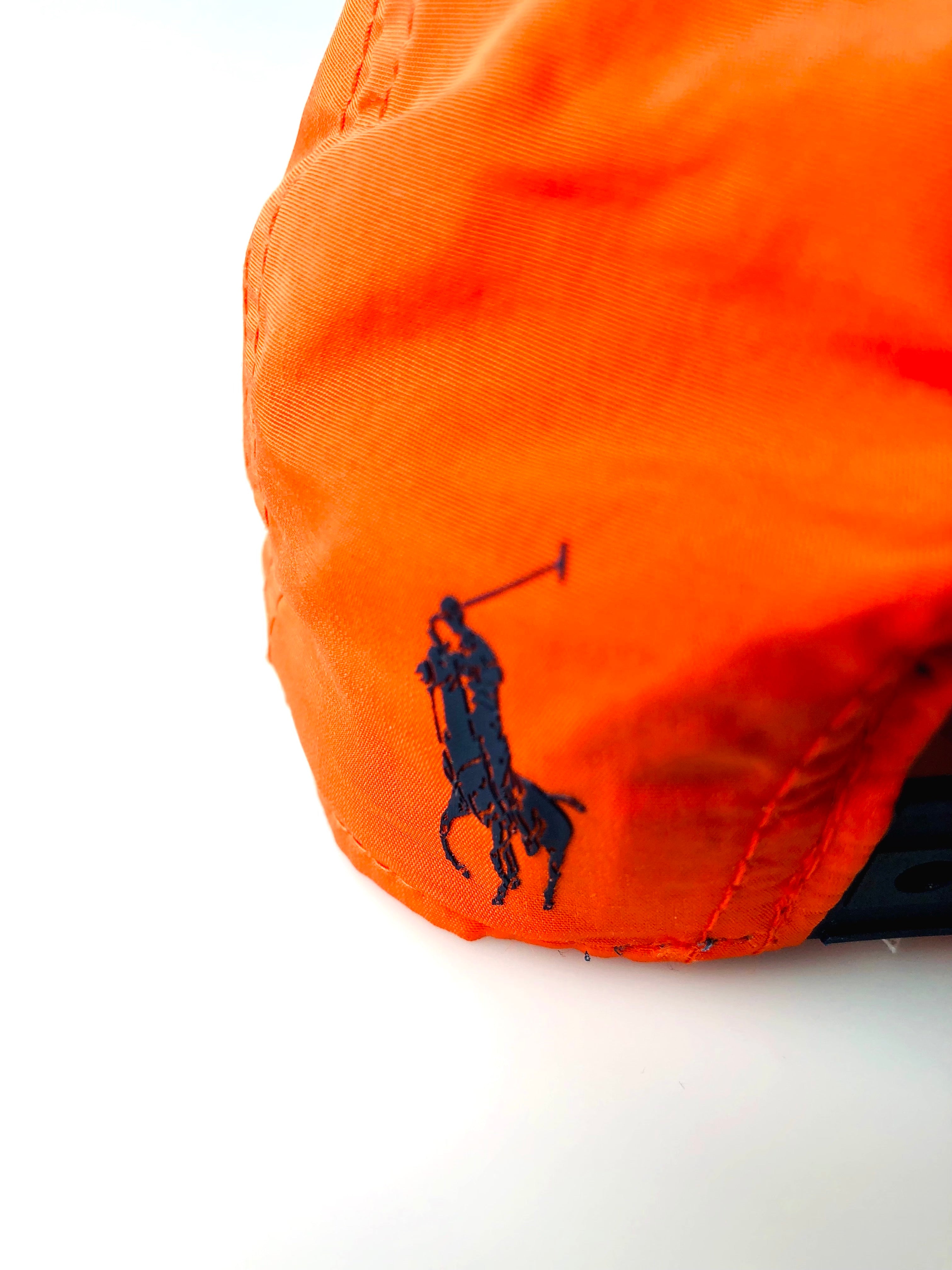 POLO RALPH LAUREN M POLO SPORT2 MULTI ORANGE GREEN NAVY HAT - Flashy Deals Store
