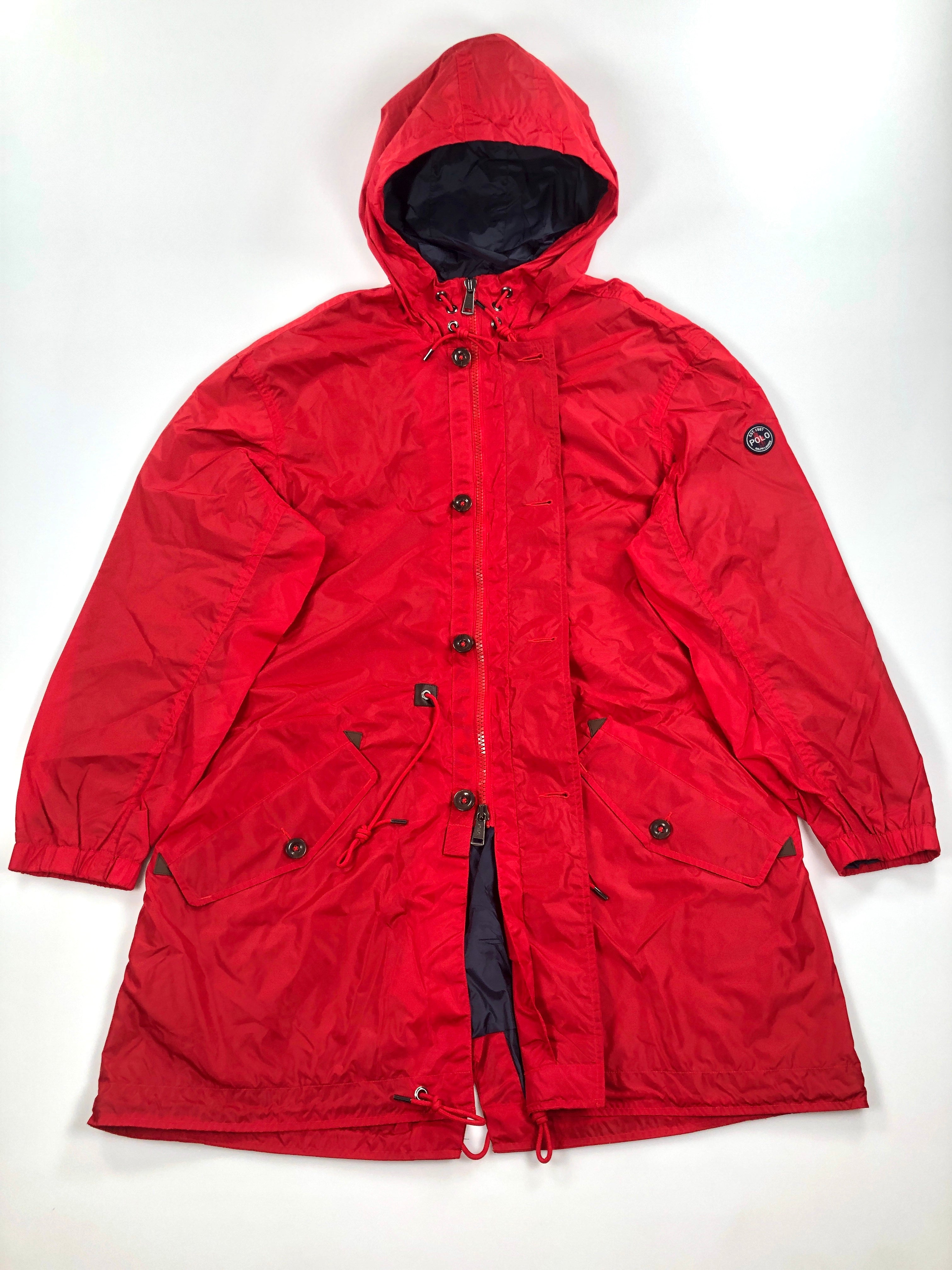 2XL Polo Ralph Lauren Polo Sport Red Benton Marsh Windbreaker Coat - Flashy Deals Store