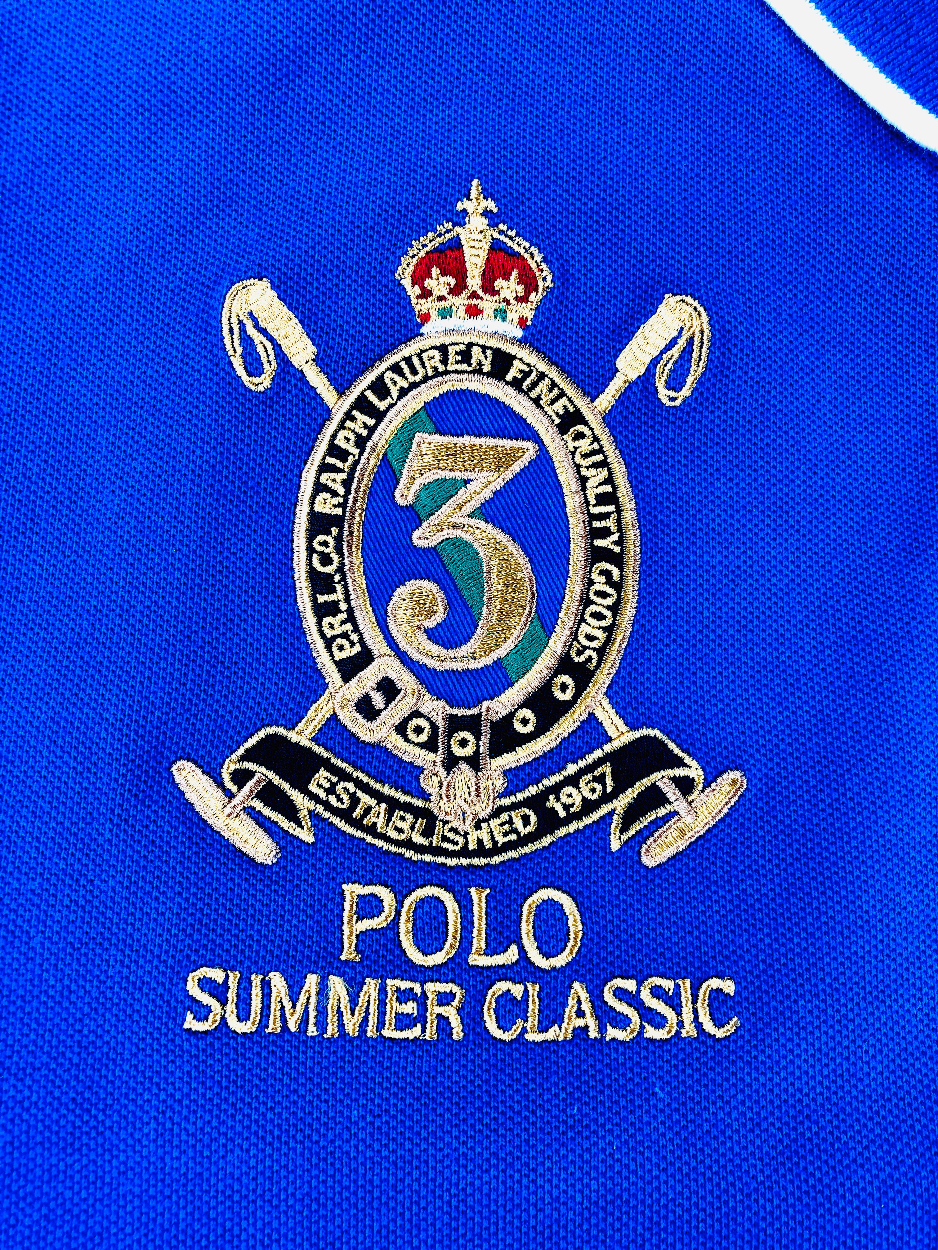 POLO RALPH LAUREN RLPC CUSTOM FIT PRL NAVY RUGBY MESH POLO SHIRT - Flashy Deals Store