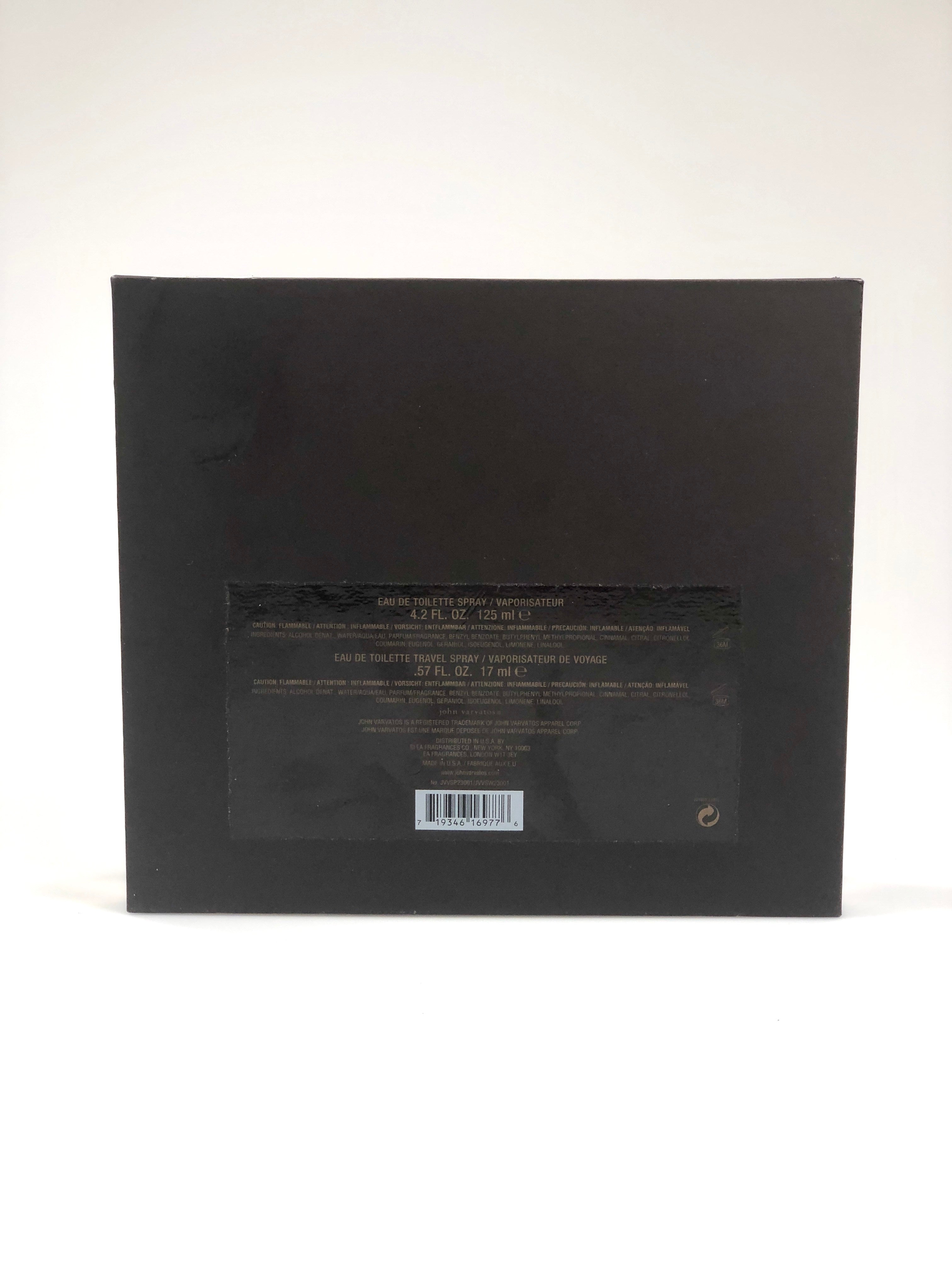 JOHN VARVATOS VINTAGE EDT 8-2013 FORMULATION 4.2 GIFT SET BATCH 3DA1 - Flashy Deals Store