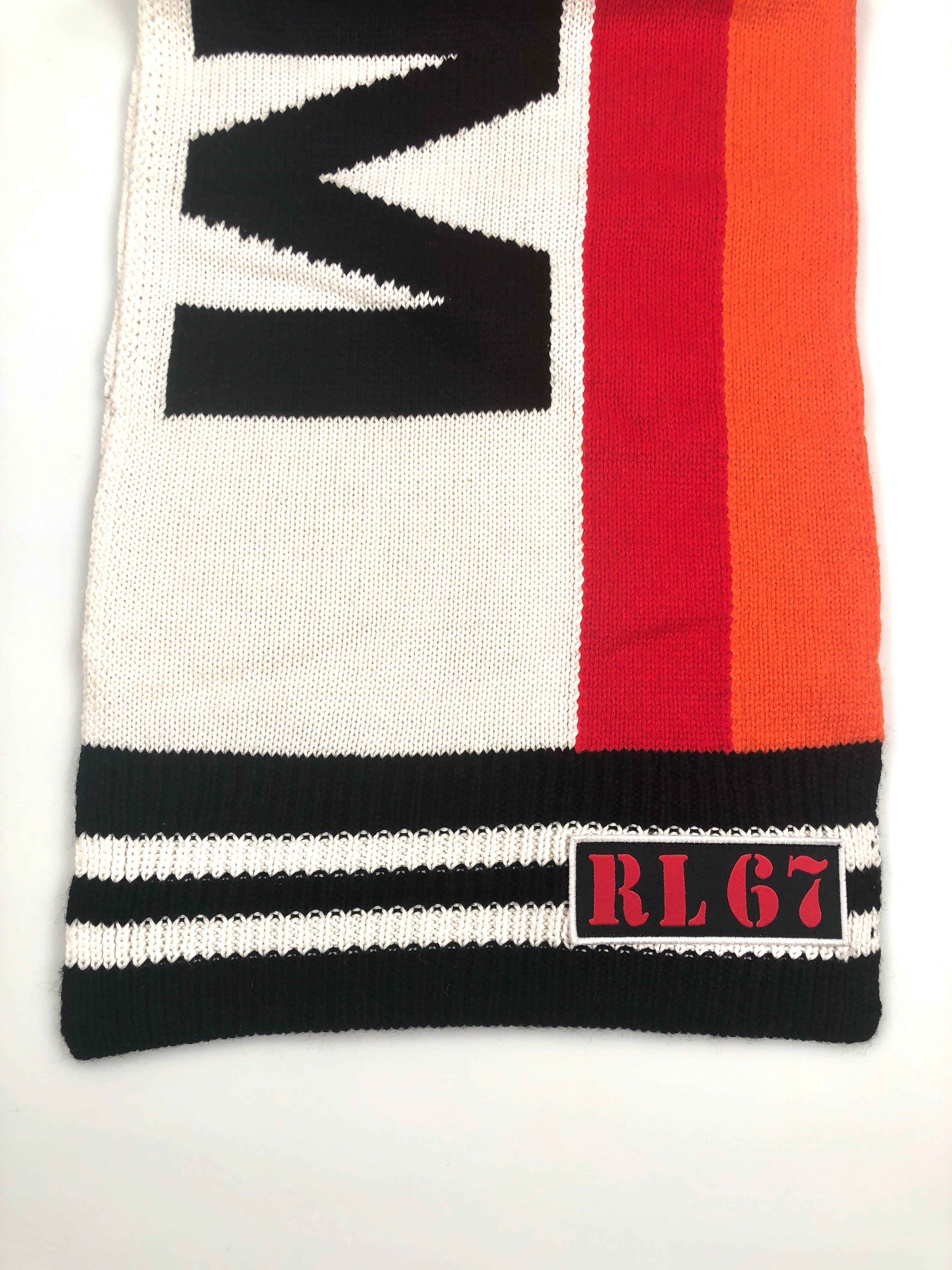 Polo Ralph Lauren Stadium Pwing Wool-Blend Scarf - Flashy Deals Store