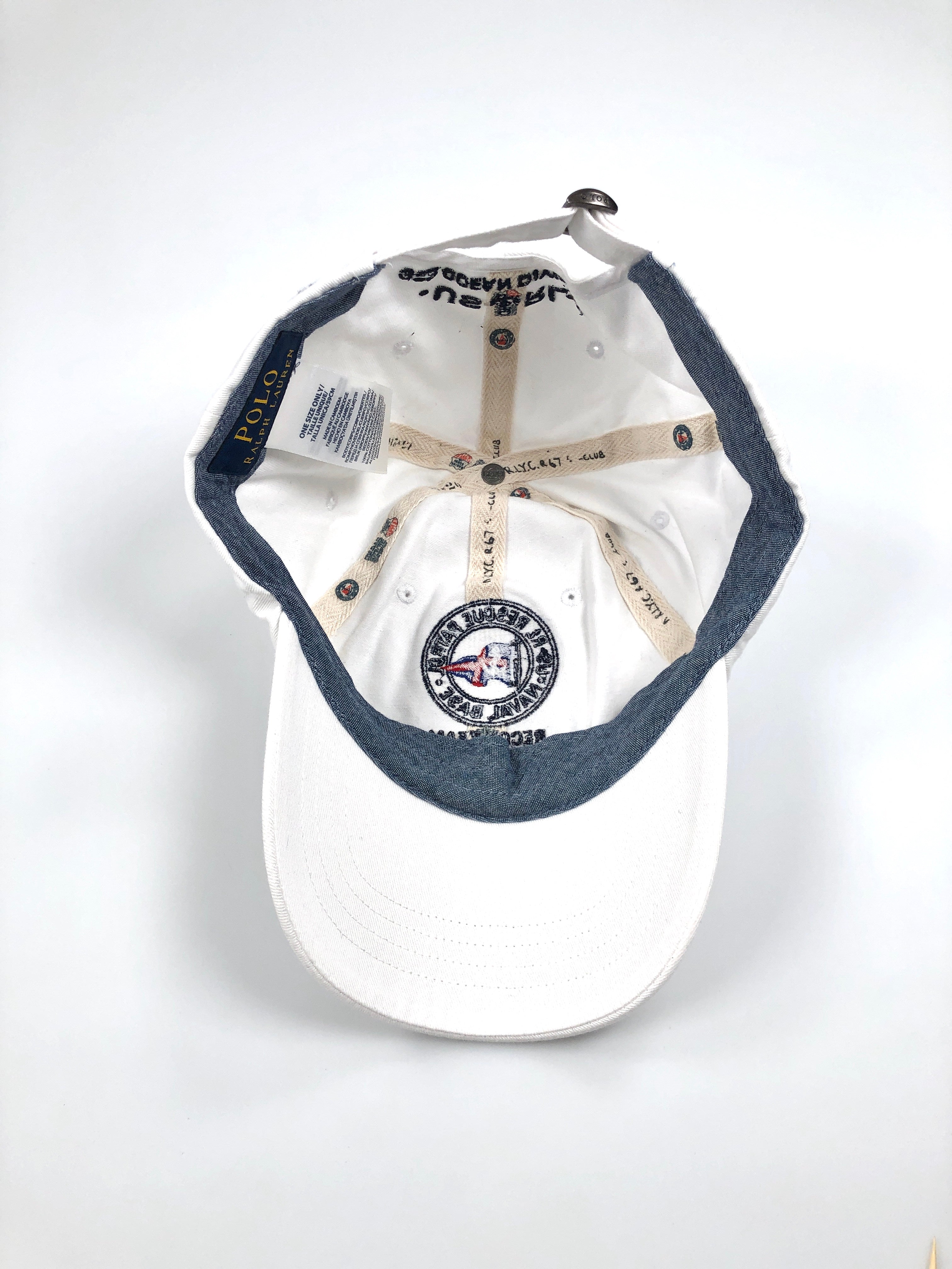 Polo Ralph Lauren USRL Rescue Patrol Naval Base Nautical Twill Hat - Flashy Deals Store