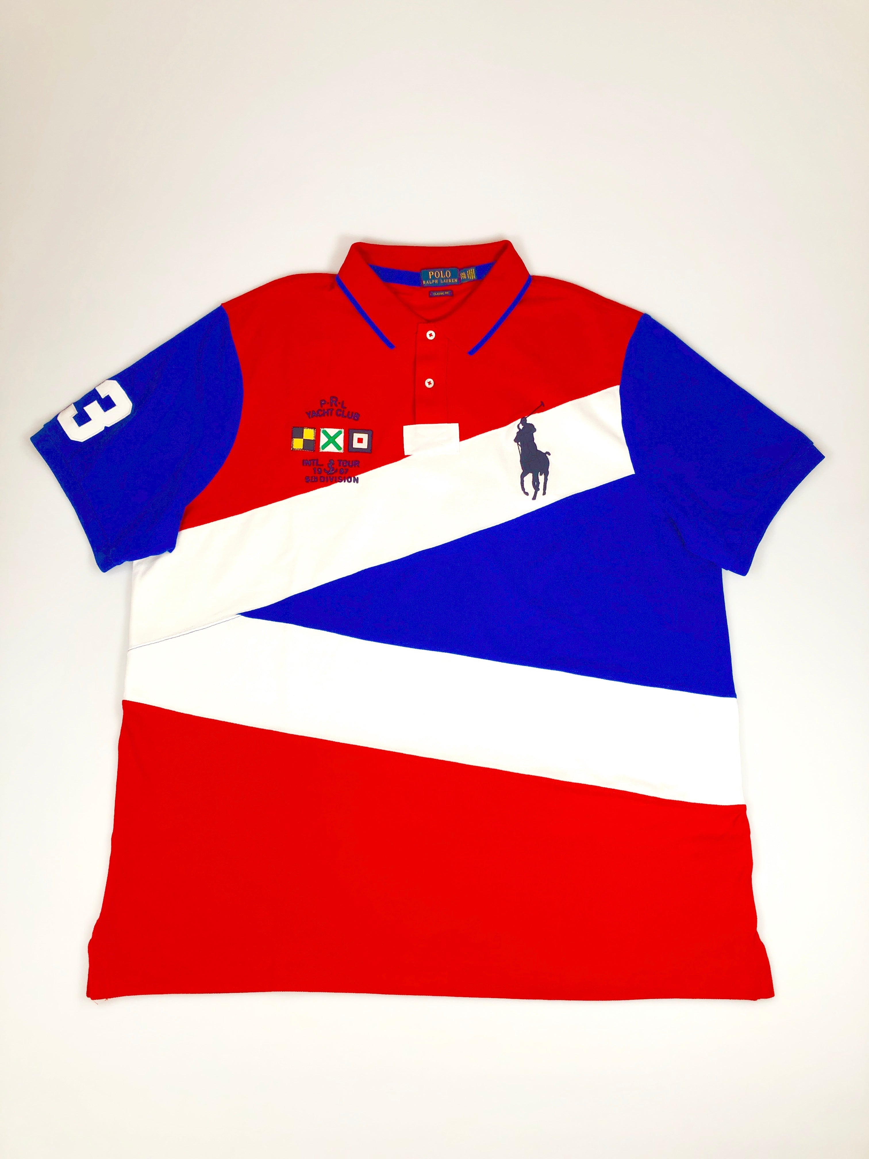 2XL Polo Ralph Lauren Classic Fit Yacht Club Mesh Short Sleeve Polo Shirt - Flashy Deals Store