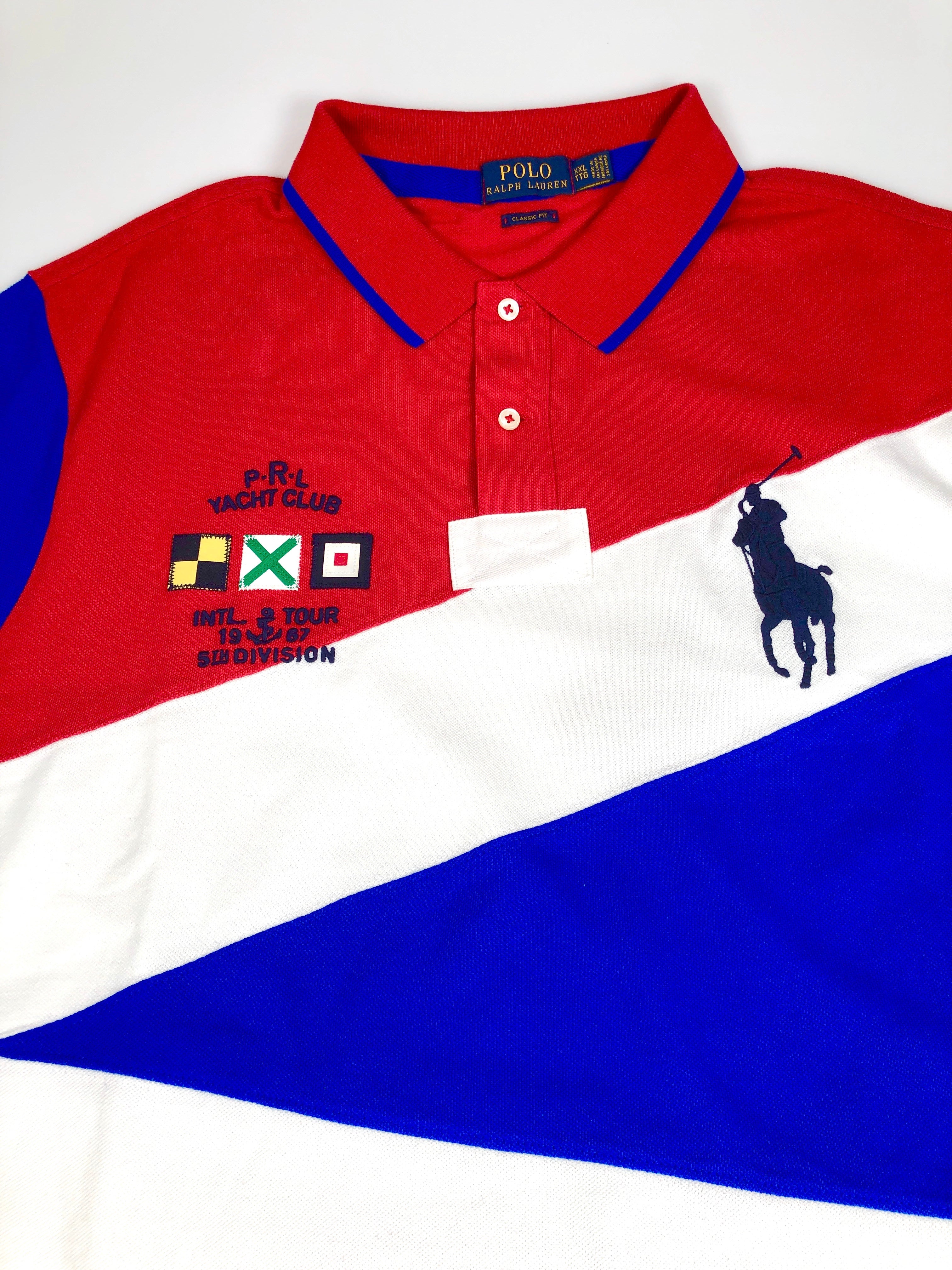 2XL Polo Ralph Lauren Classic Fit Yacht Club Mesh Short Sleeve Polo Shirt - Flashy Deals Store