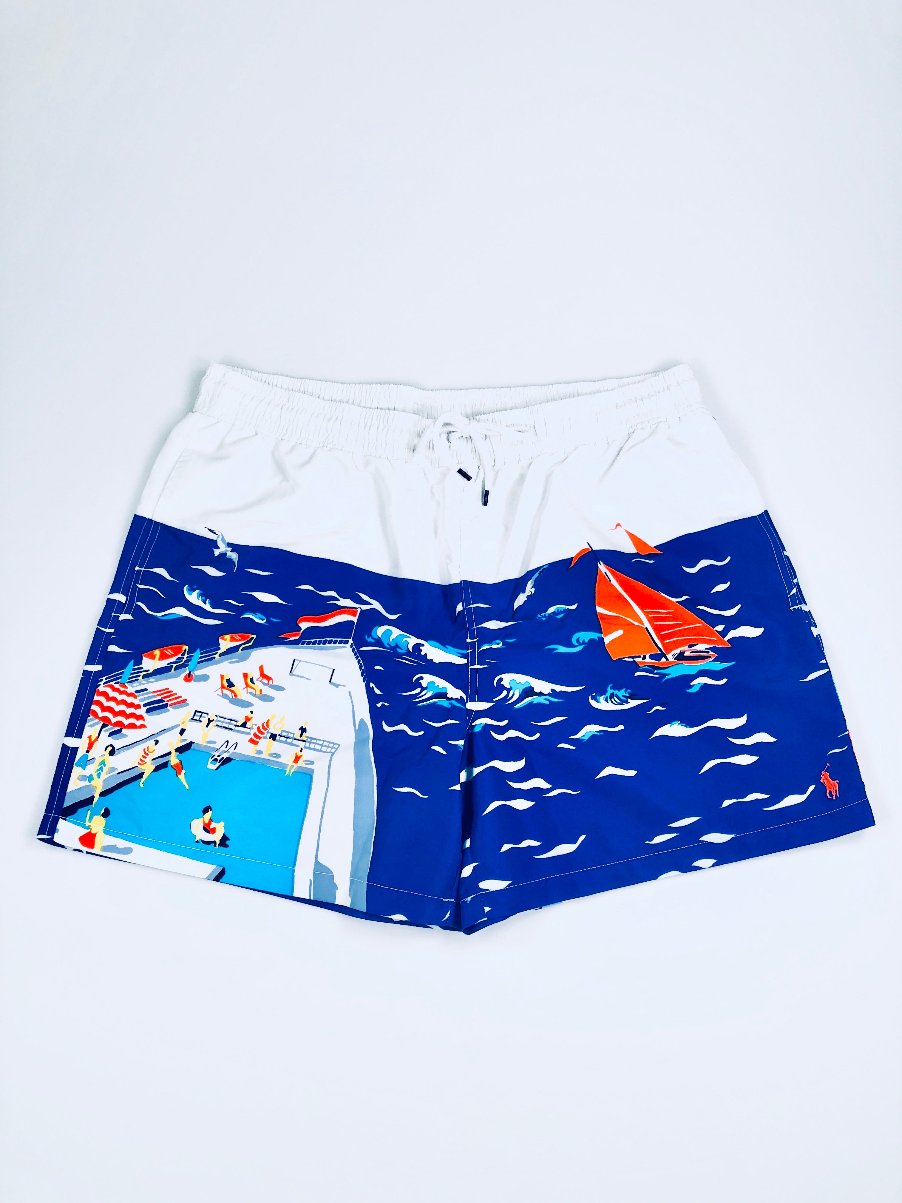Polo Ralph Lauren 5½-Inch Traveler Cruise Ship Swim Trunk - Flashy Deals Store