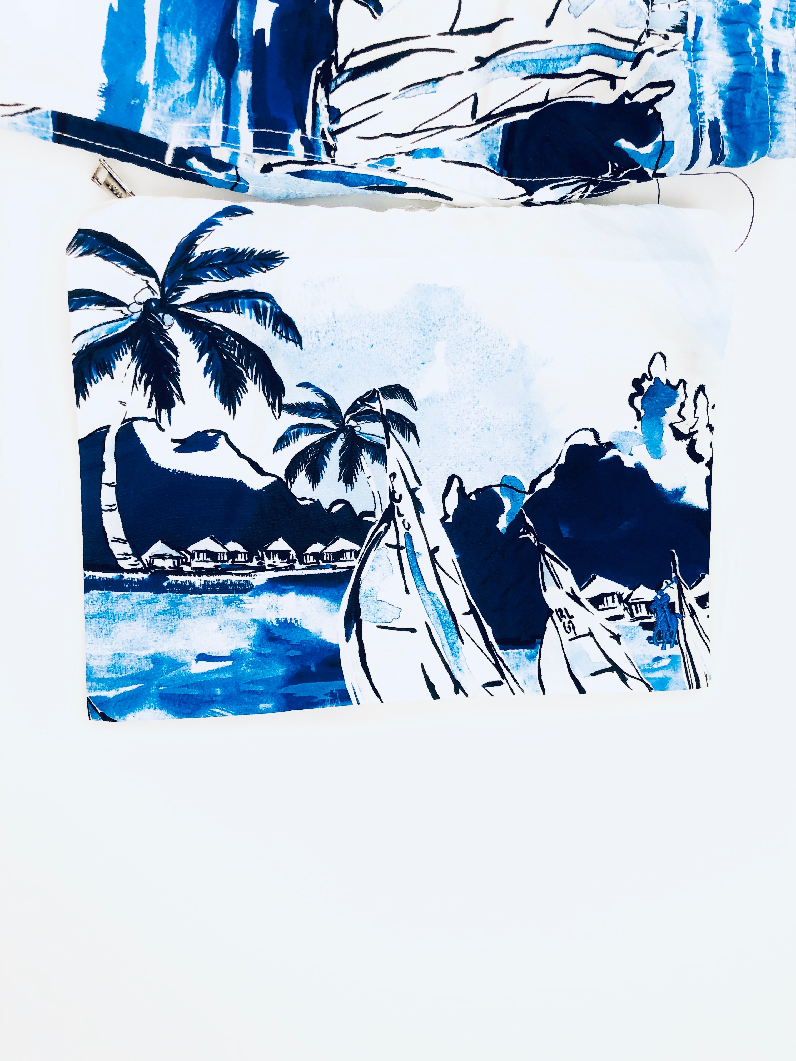 2XL Polo Ralph Lauren Sailboat Tropical Print Swim Trunks - Flashy Deals Store