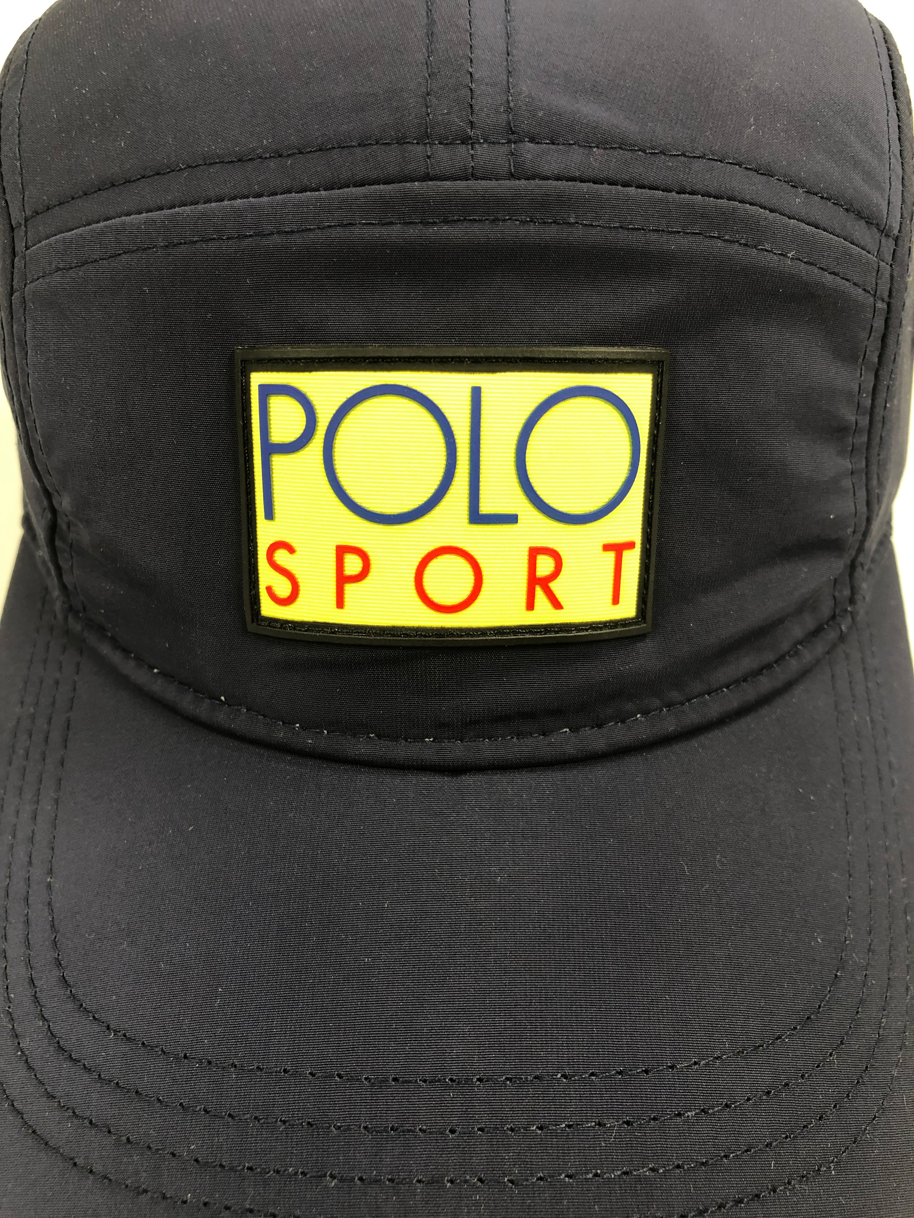 Polo Ralph Lauren Polo Sport 5 Panel Navy Blue Hat - Flashy Deals Store