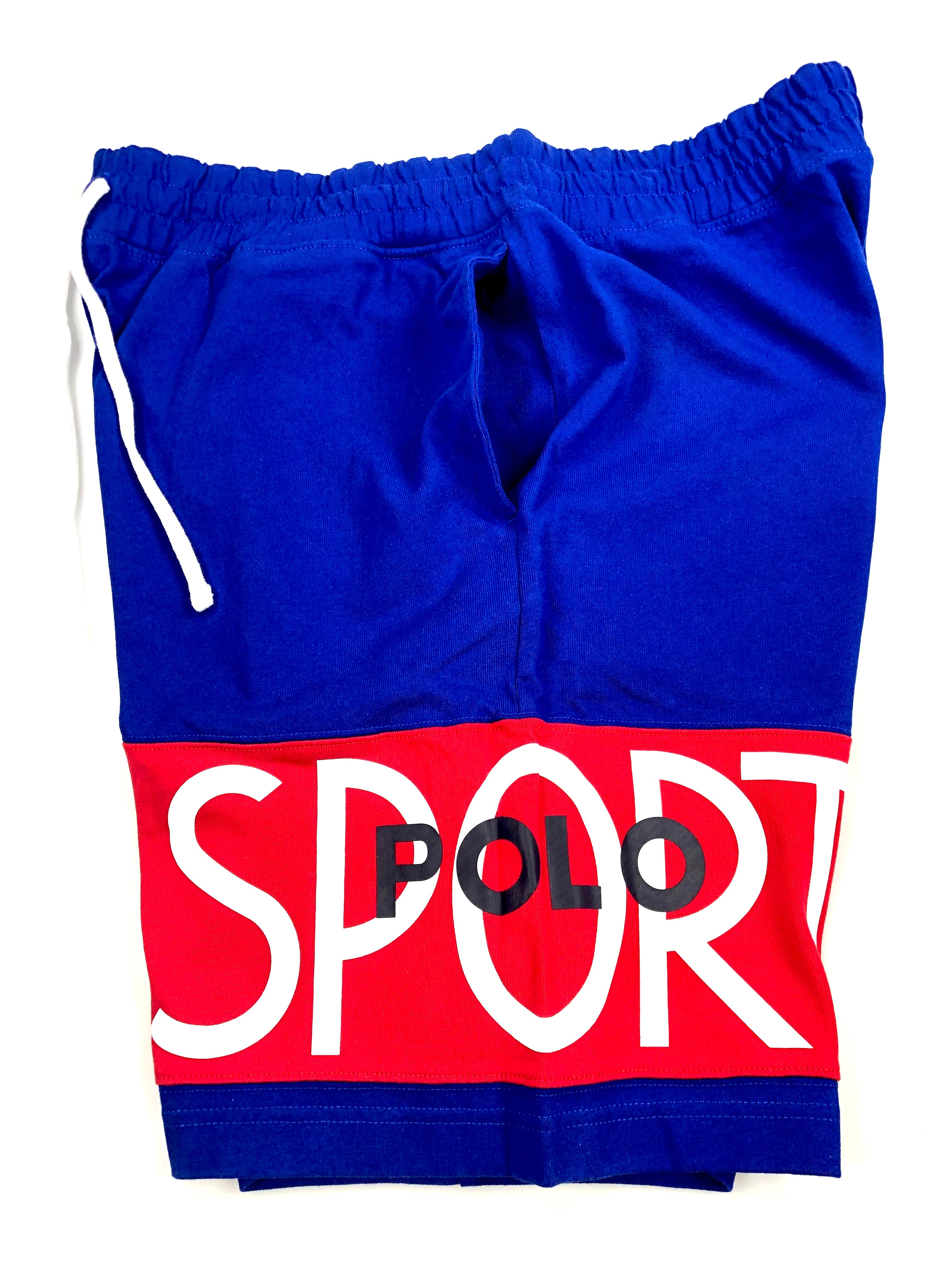 2XL Polo Ralph Lauren Polo Sport Rugby Royal Jersey Shorts - Flashy Deals Store