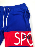 2XL Polo Ralph Lauren Polo Sport Rugby Royal Jersey Shorts - Flashy Deals Store