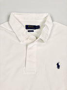 2XL Polo Ralph Lauren Classic Fit Polo Sport White Rugby Shirt - Flashy Deals Store