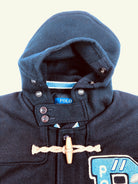 2XL Polo Ralph Lauren Navy BKLYN Tiger Letterman Toggle Varsity Jacket - Flashy Deals Store