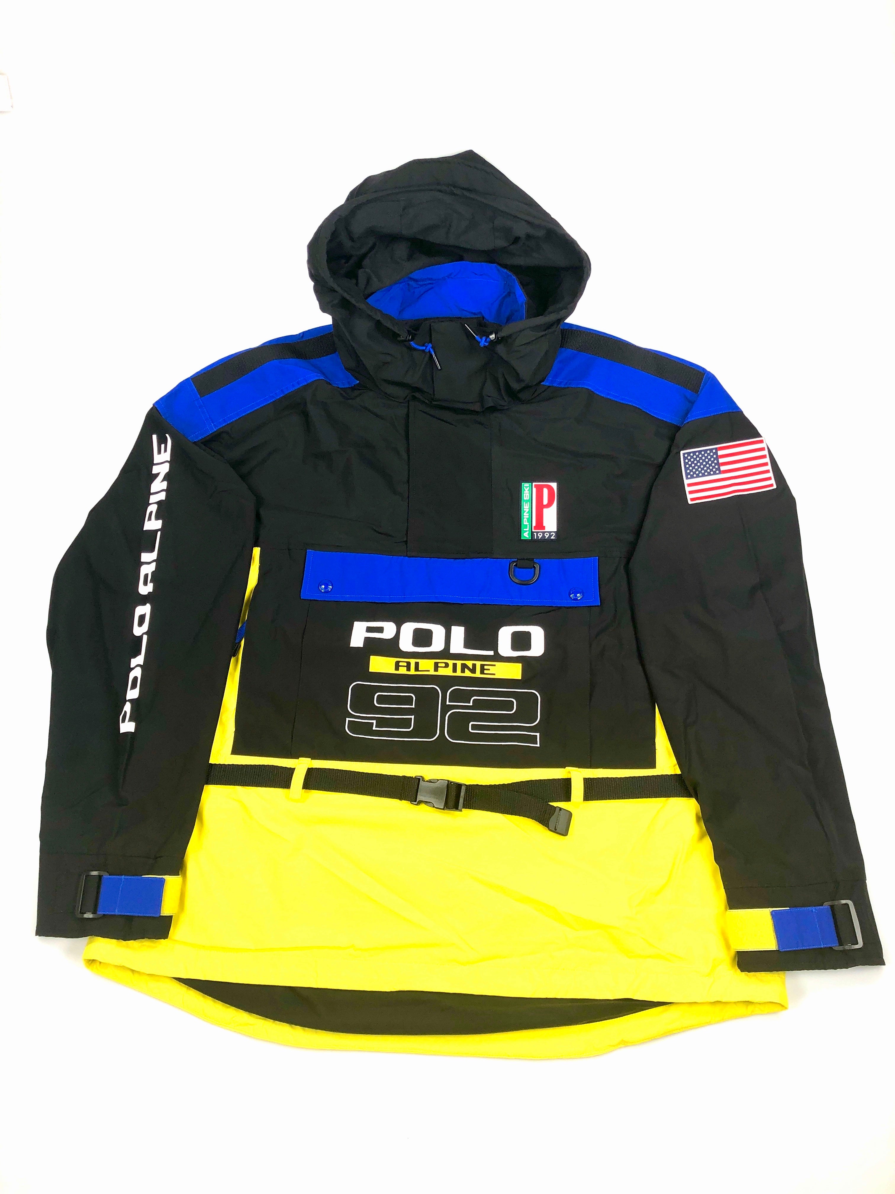 2XL Polo Ralph Lauren Alpine Colorblocked Front Pouch Graphic Jacket - Flashy Deals Store