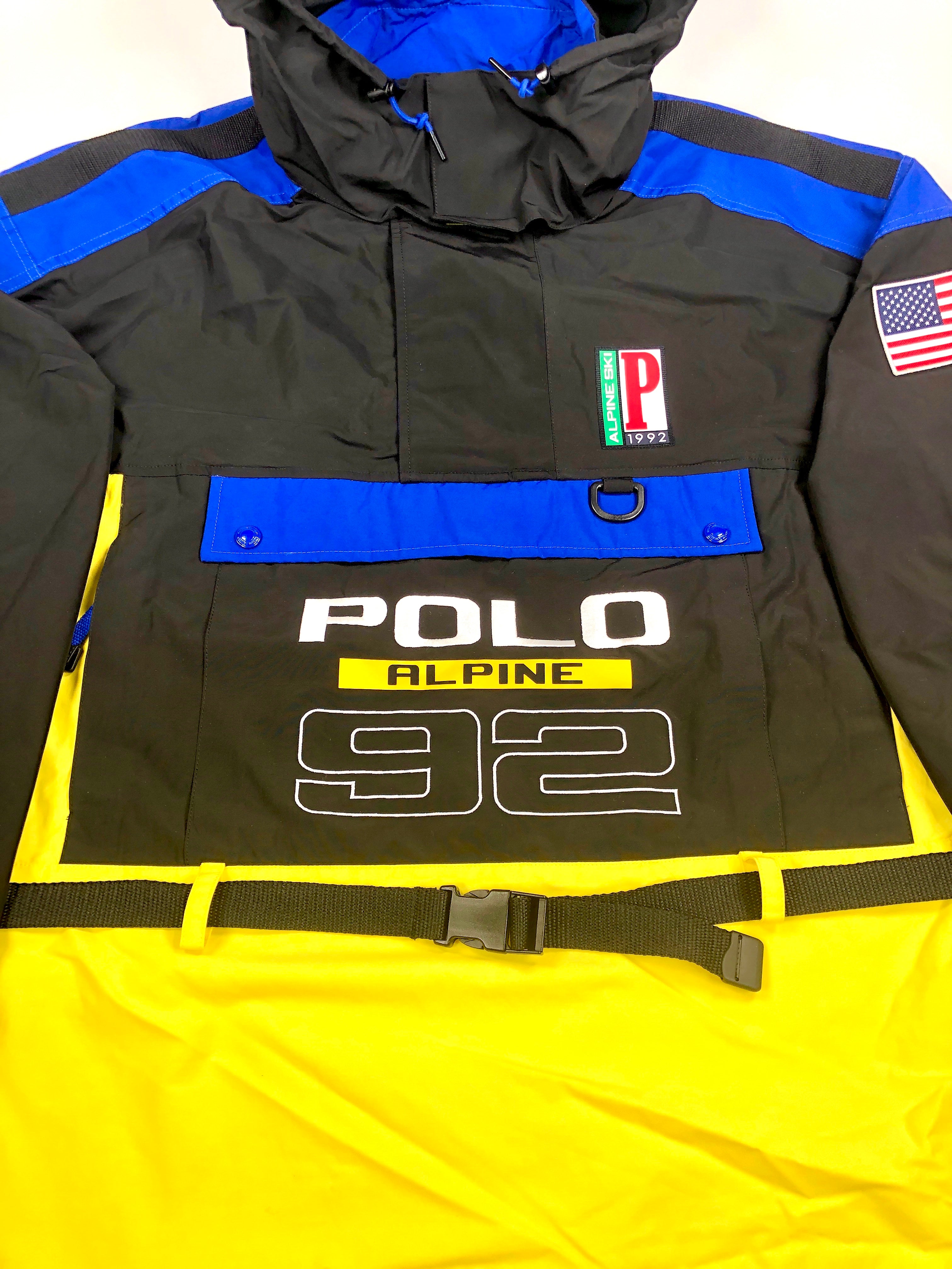 2XL Polo Ralph Lauren Alpine Colorblocked Front Pouch Graphic Jacket - Flashy Deals Store