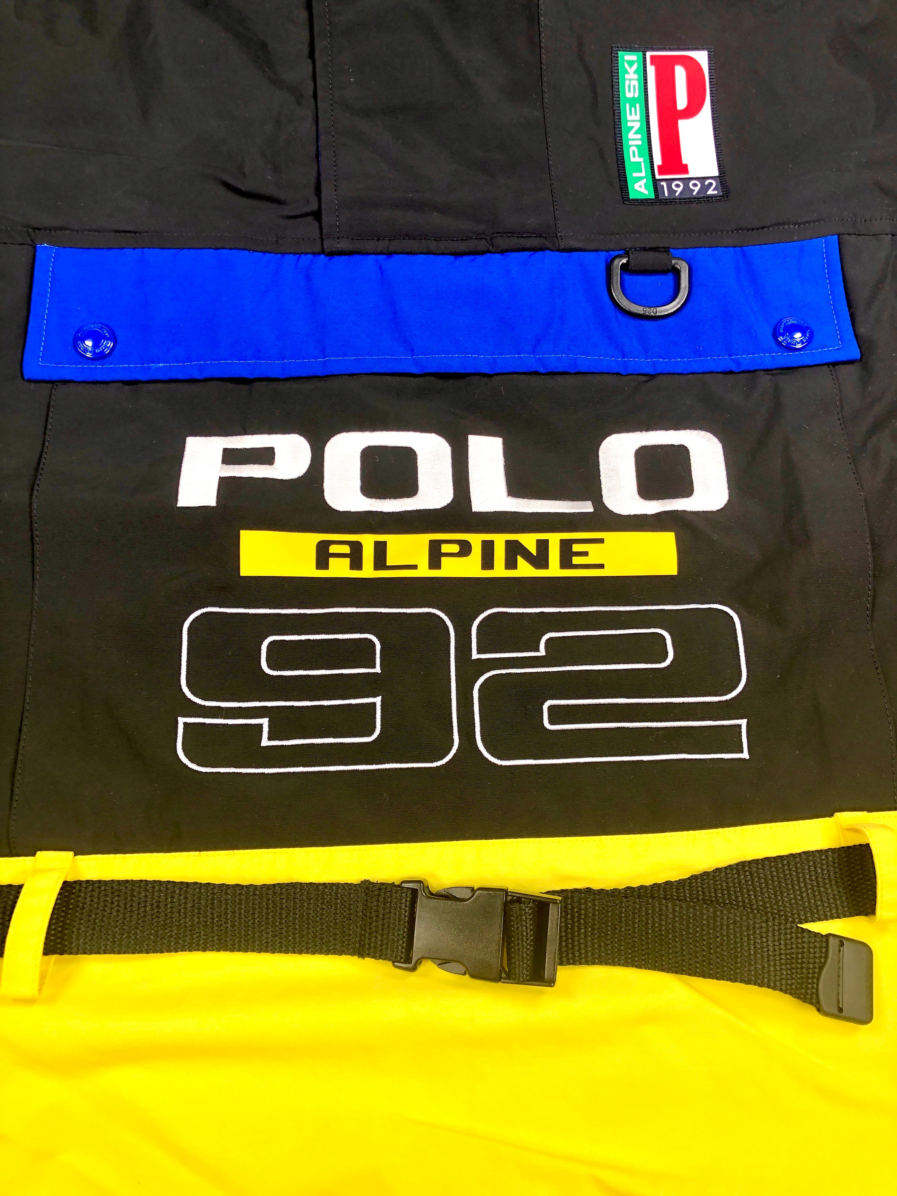 2XL Polo Ralph Lauren Alpine Colorblocked Front Pouch Graphic Jacket - Flashy Deals Store