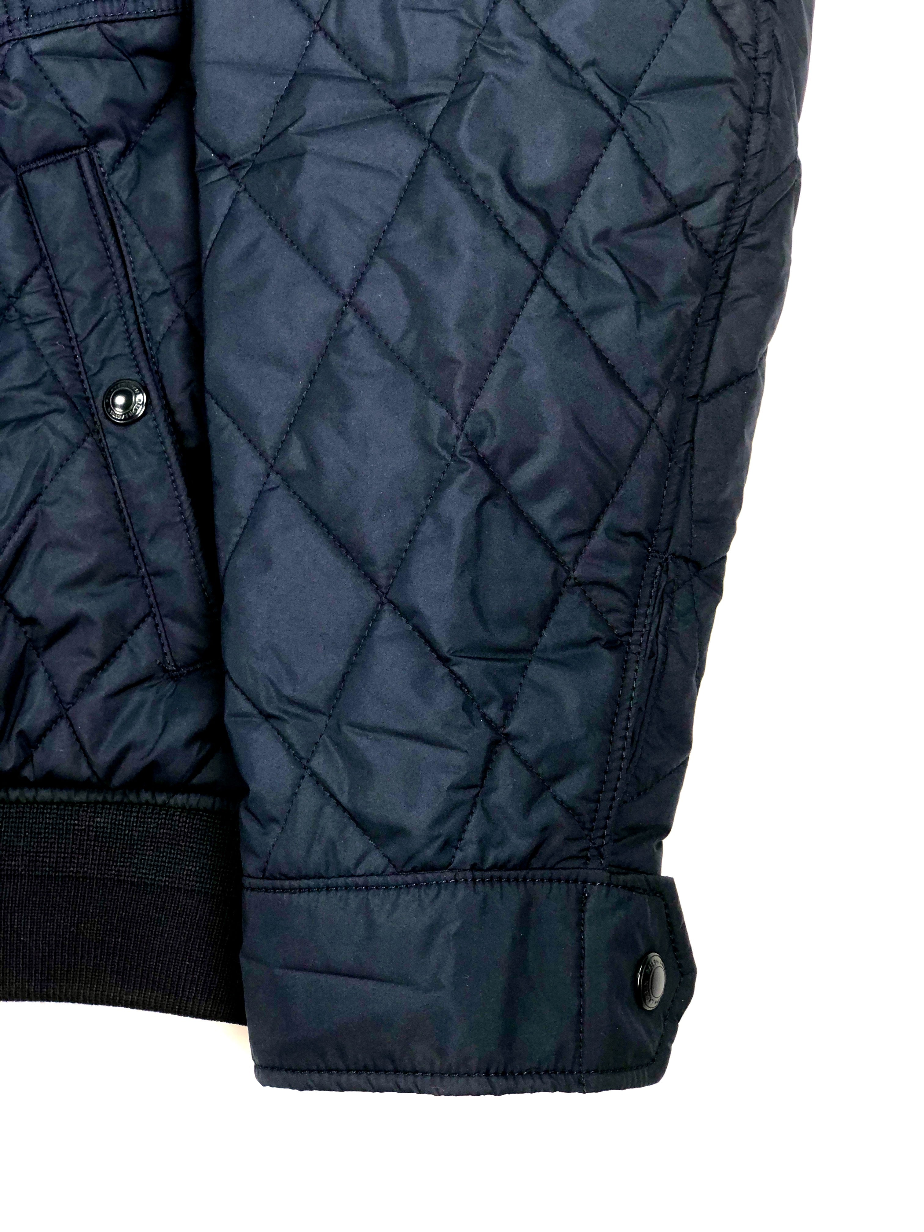 2XL Polo Ralph Lauren Chest & Front Pocket Navy Quilted Bomber Jacket - Flashy Deals Store