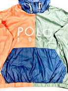 2XL Polo Ralph Lauren POLO 1992 Colorblocked Windbreaker Pullover Jacket - Flashy Deals Store