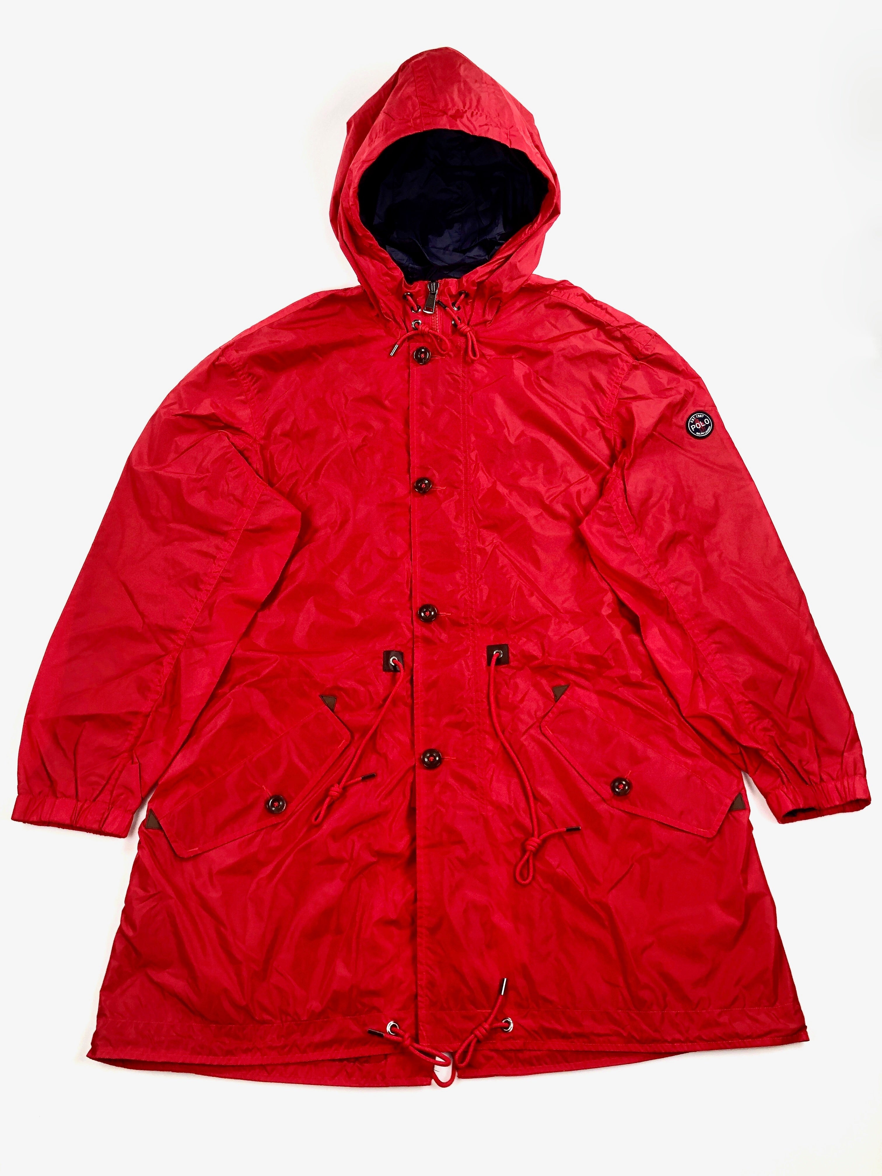 2XL Polo Ralph Lauren Polo Sport Red Benton Marsh Windbreaker Coat - Flashy Deals Store