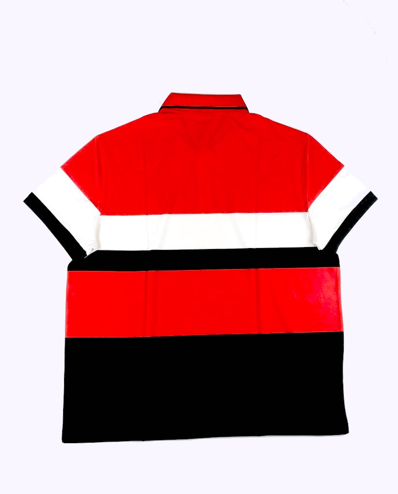 POLO RALPH LAUREN PWING SHIELD PATCH RED MULTI PERFORMANCE POLO SHIRT - Flashy Deals Store