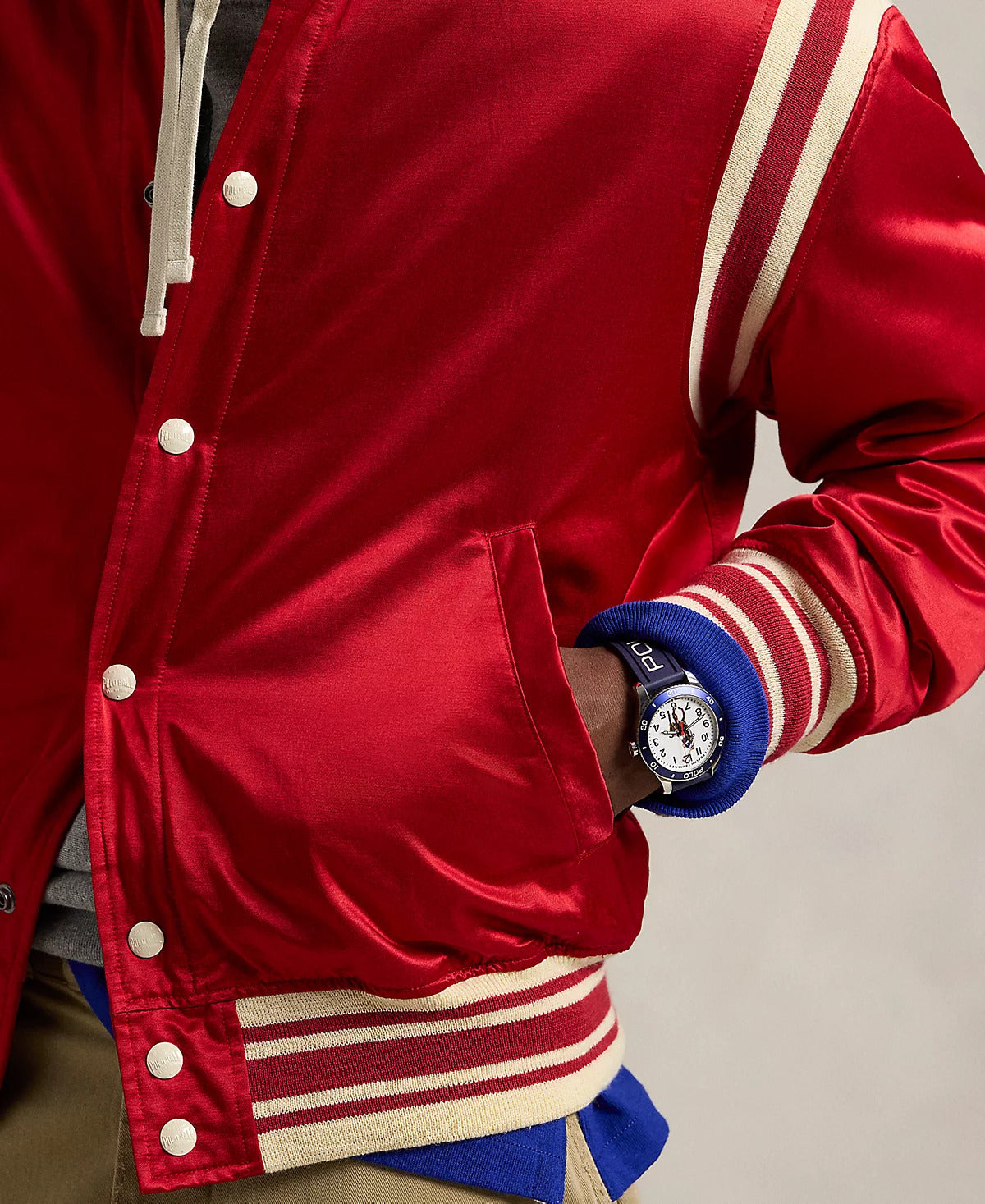 Polo Ralph Lauren Polo Ball Satin Rally Jacket – Flashy Deals Store