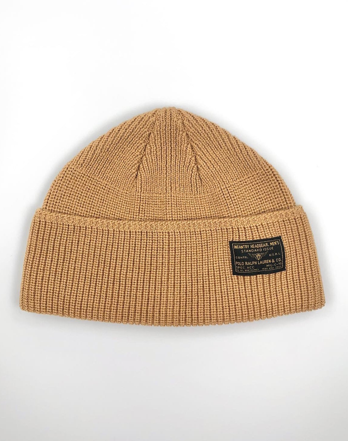 Polo Ralph Lauren Infantry Headgear Patch Beanie Hat